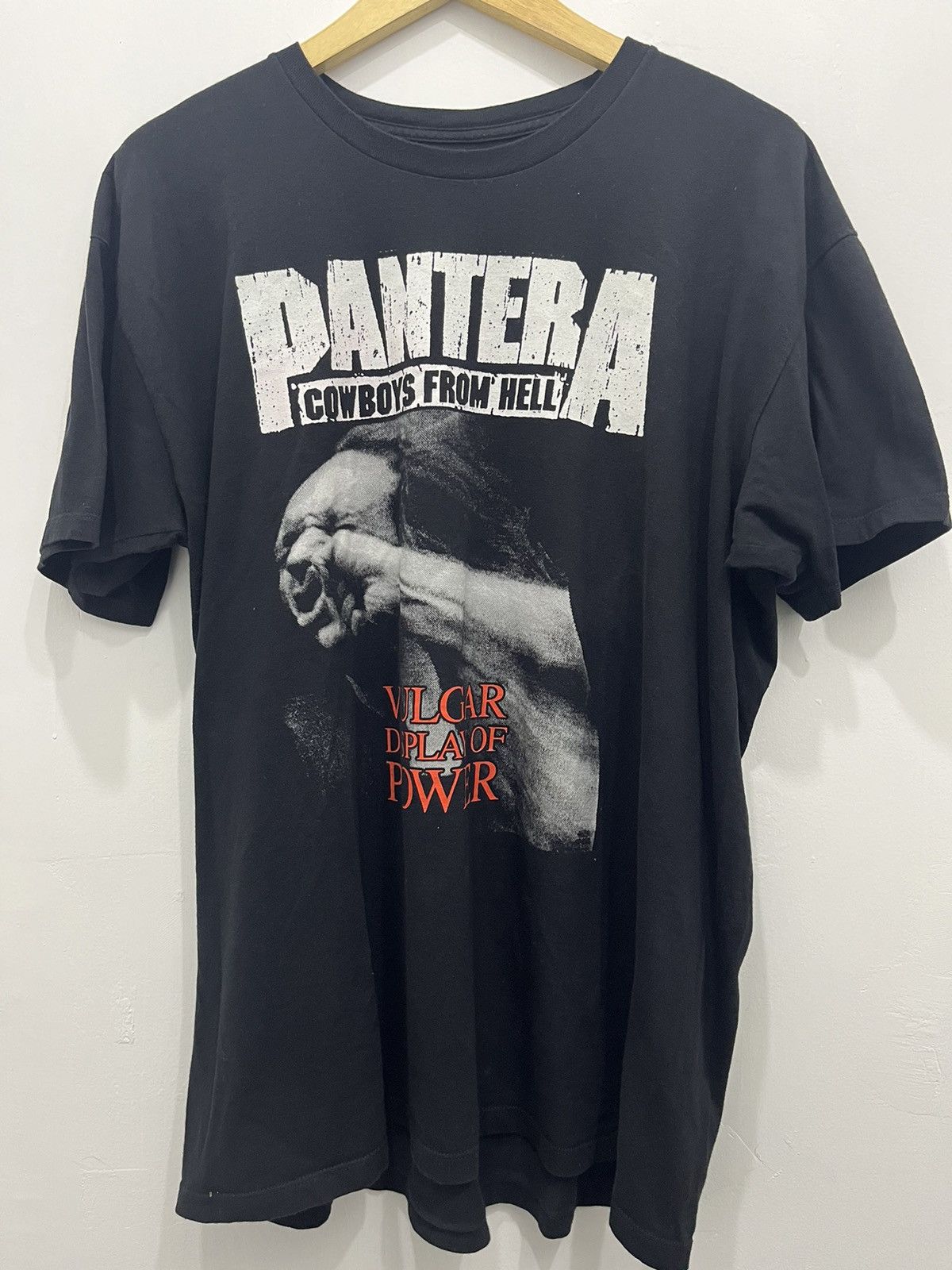 Band Tees Pantera Cowboy From Hell Cover Album Tee Size US XL / EU 56 / 4 - 1 Thumbnail