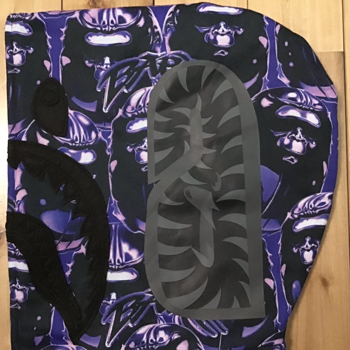 Bape BAPE APE HEAD GRAFFITI SHARK FULL ZIP HOODIE Purple APE Size US S / EU 44-46 / 1 - 5 Thumbnail