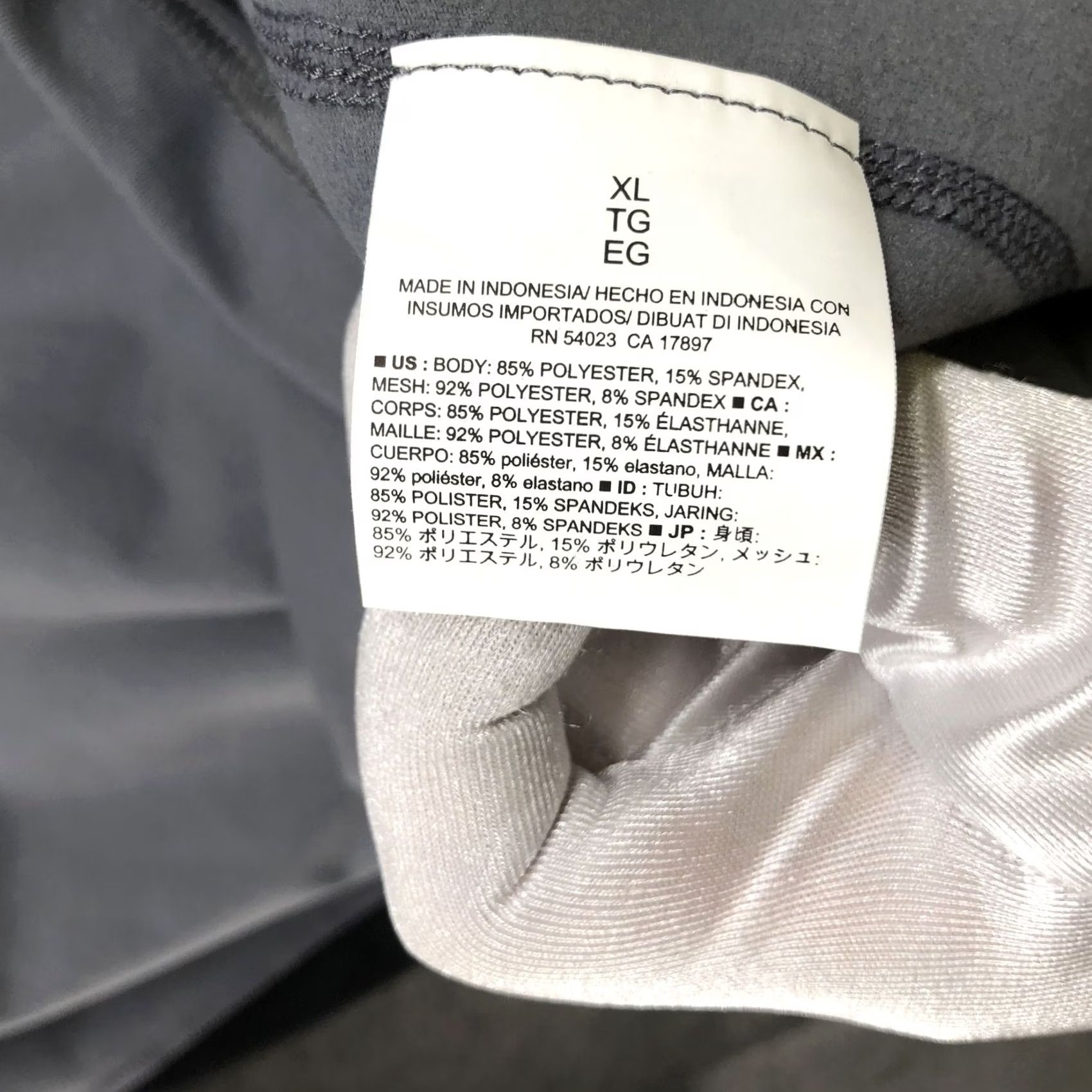 Old Navy Old Navy Active Long Sleeve Pullover Mens XL Gray Black Ventilated Fleece Lined Size US XL / EU 56 / 4 - 7 Thumbnail