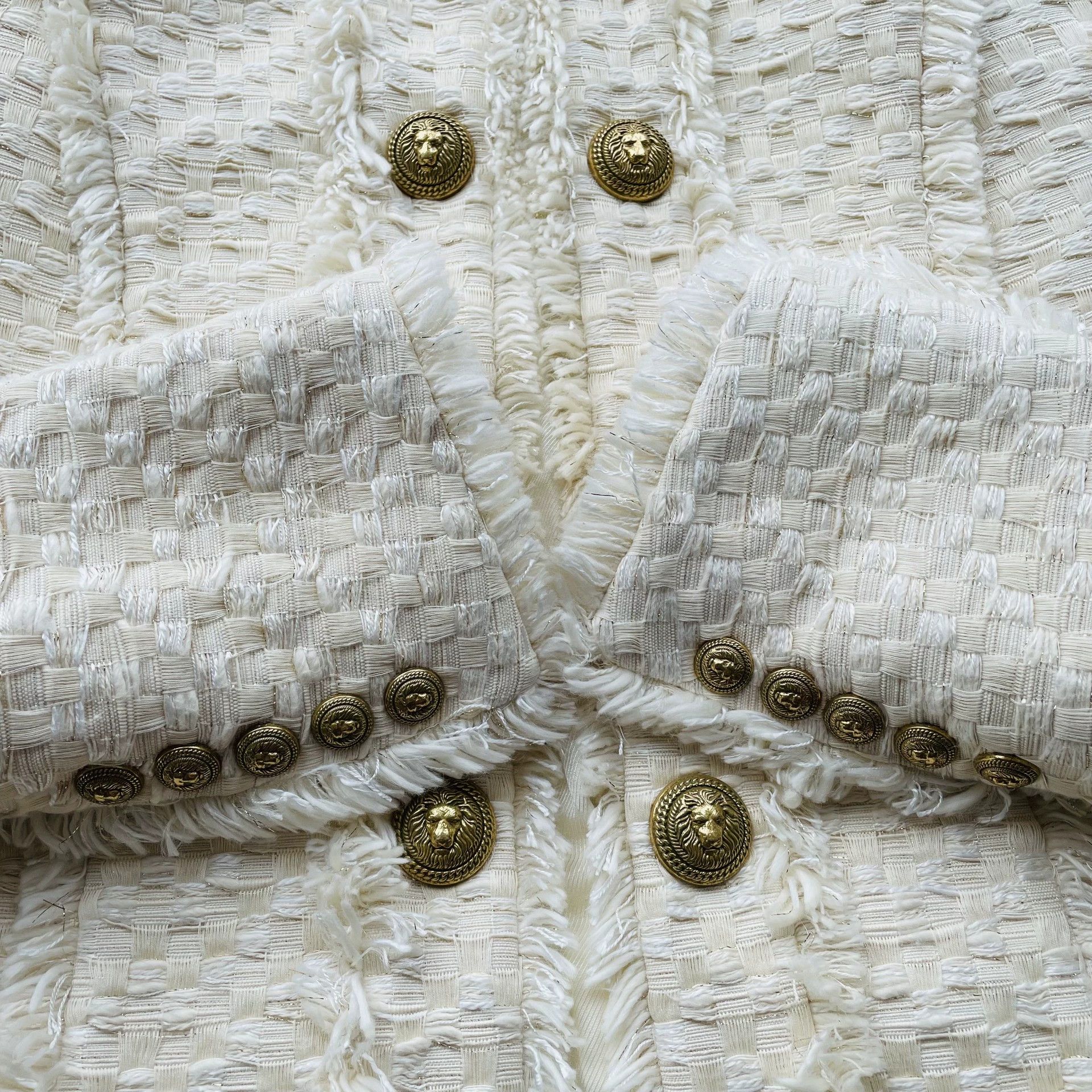 Balmain BALMAIN 99 new rabbit fur pink women's cardigan 34 Size XS / US 0-2 / IT 36-38 - 4 Thumbnail