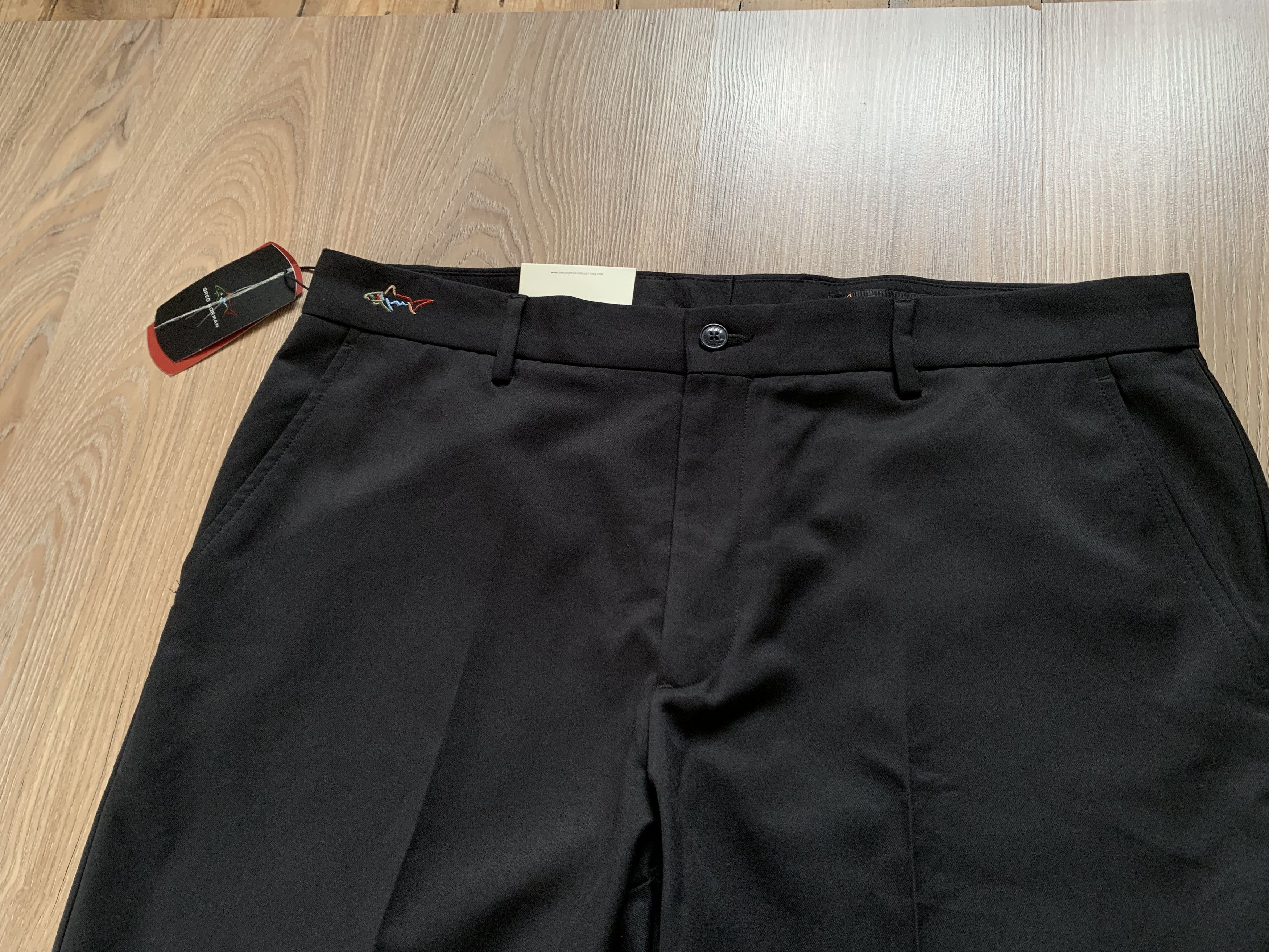 Greg Norman × Sports Specialties Greg Norman New Black Golf Pants Size US 36 / EU 52 - 3 Thumbnail