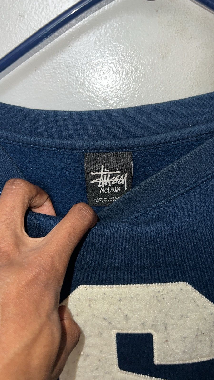 Stussy Big S stussy crewneck Size US M / EU 48-50 / 2 - 1 Thumbnail