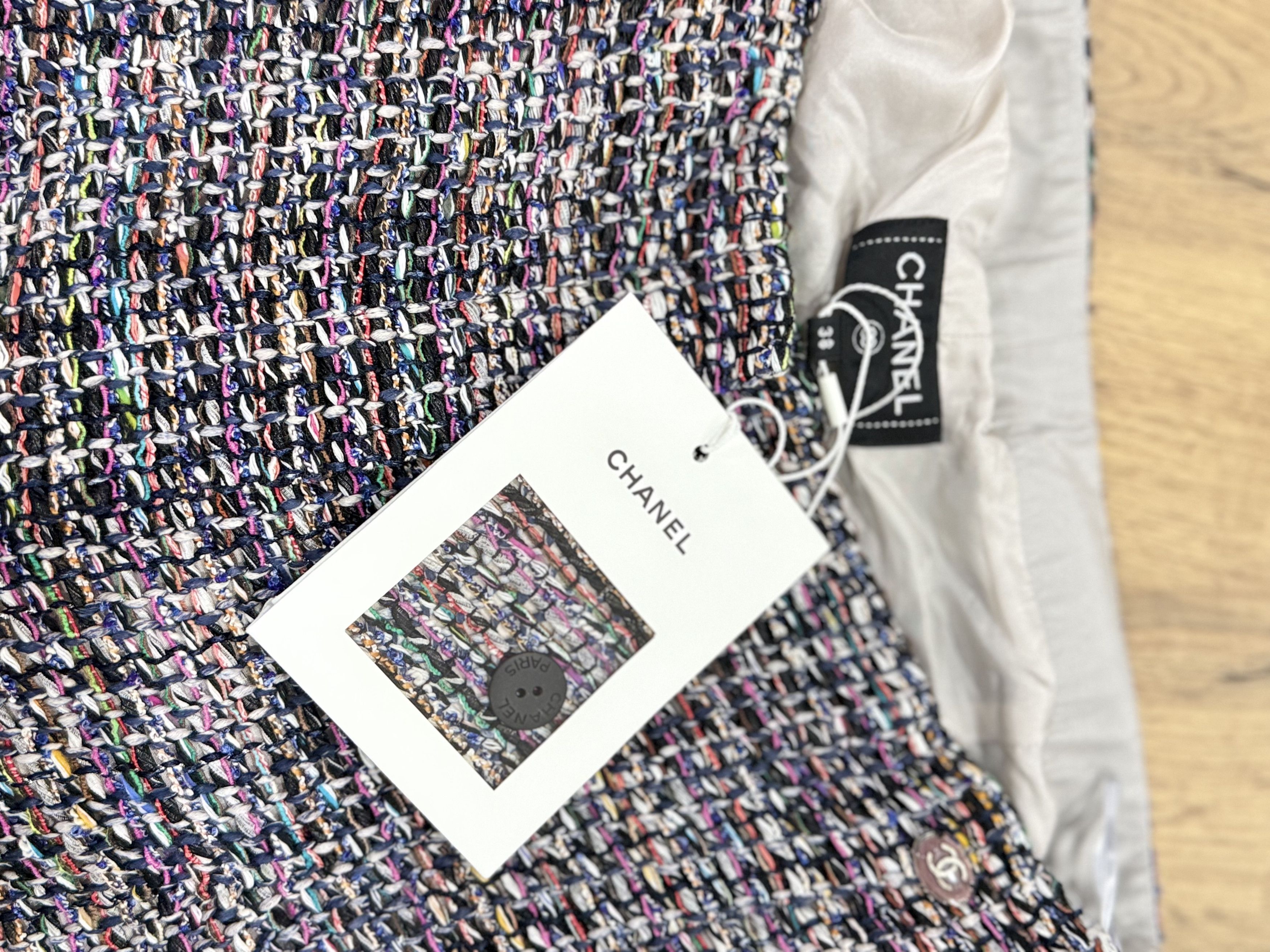 Chanel Chanel Wide-Leg Tweed Pants Size 27" / US 4 / IT 40 - 5 Thumbnail