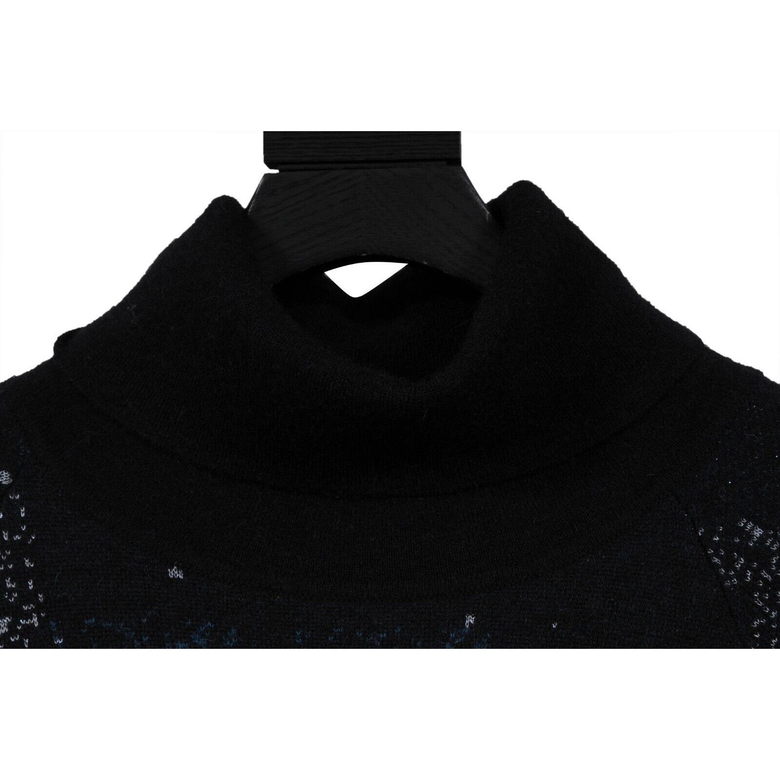 Dior Peter Doig Turtleneck Sweater Black Blue Size US XL / EU 56 / 4 - 4 Thumbnail