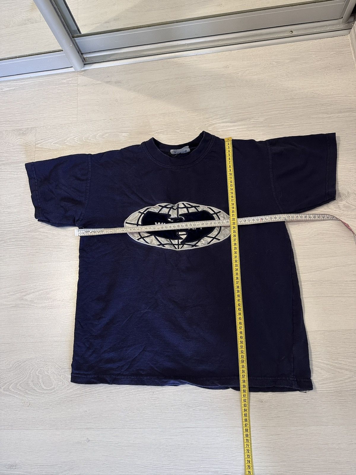 Wu-Tang Clan Vintage 90s’ Wu-Tang Clan Wu Wear T-Shirt Size S Navy Blue Size US S / EU 44-46 / 1 - 11 Thumbnail