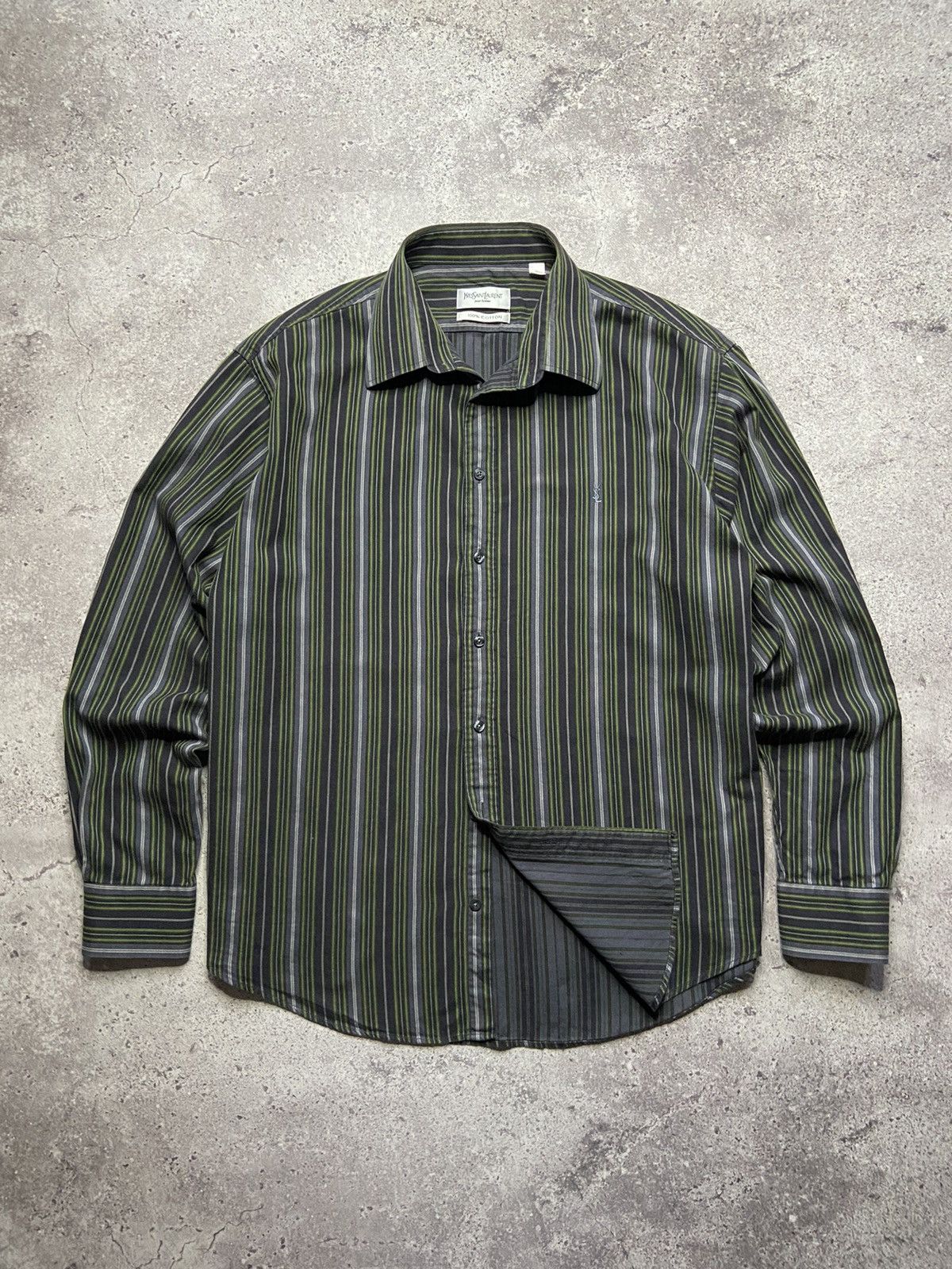 Yves Saint Laurent Vintage YSL shirt Yves Saint Laurent Oxford Size US XL / EU 56 / 4 - 1 Thumbnail