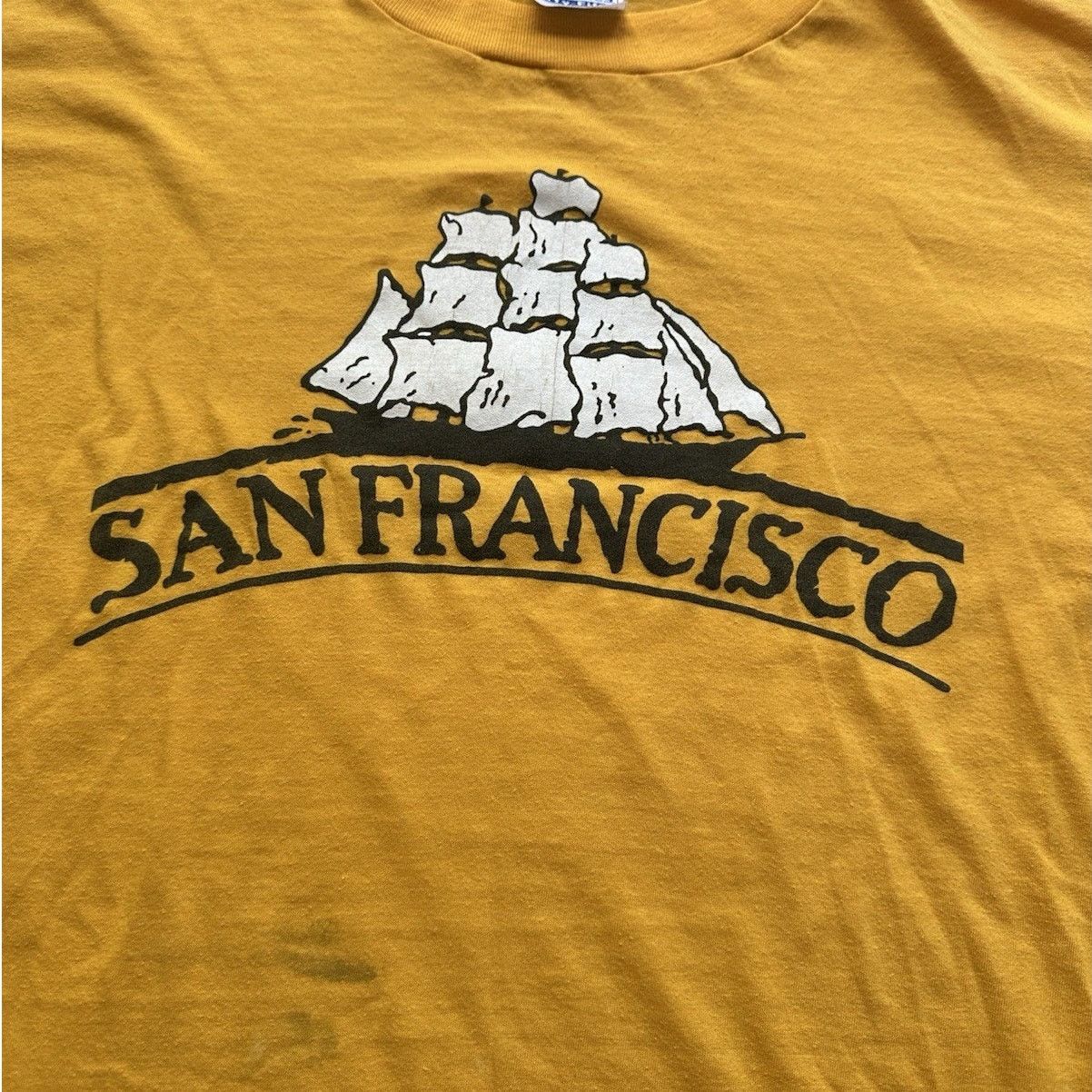 Hanes × Vintage Vintage San Francisco Pirate Ship Shirt Men’s XL Hanes Size US XL / EU 56 / 4 - 2 Thumbnail