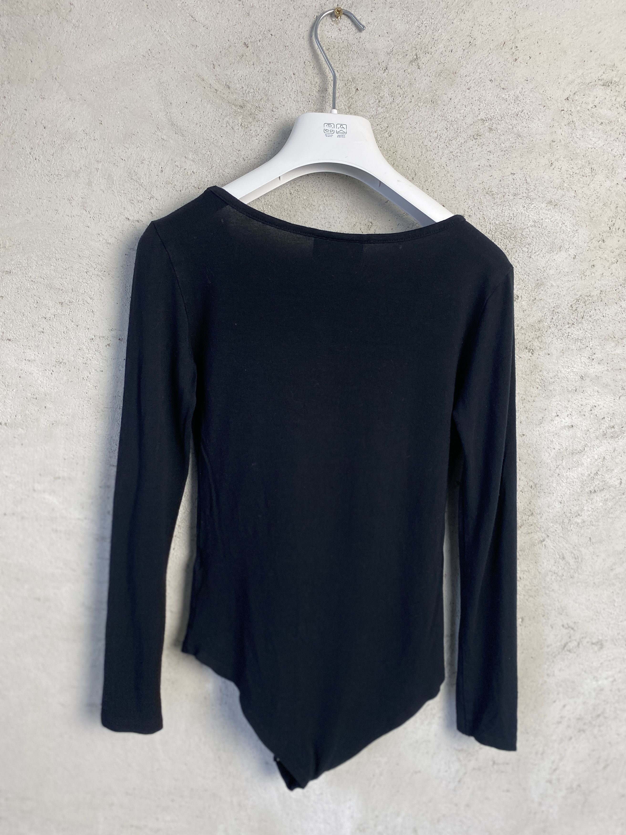 Ganni Ganni viscose long sleeve body bodysuit t-shirt tee casual Size M / US 6-8 / IT 42-44 - 6 Thumbnail