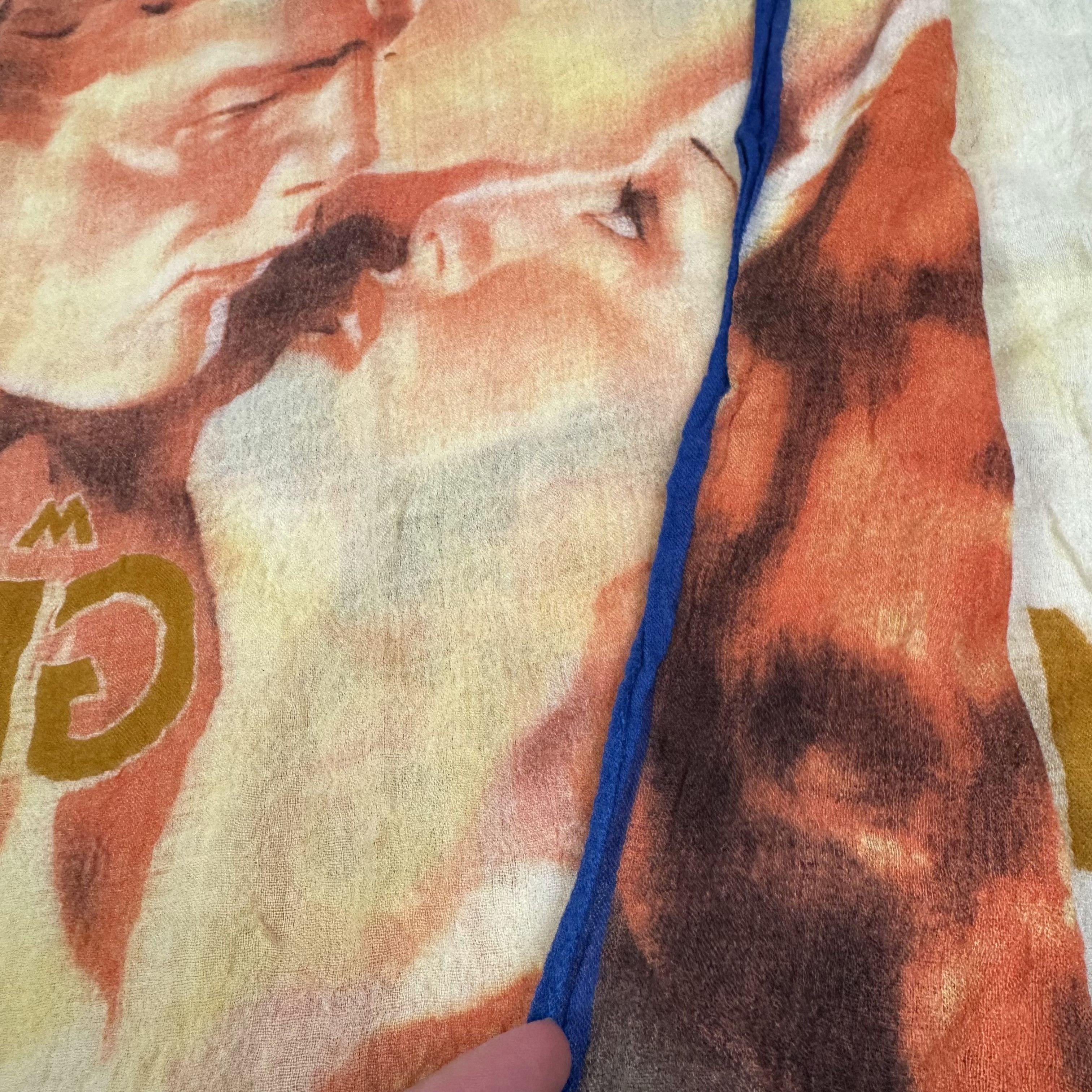Dolce & Gabbana Dolce & Gabbana Foulards Waitress VIntage Printed Scarf Size ONE SIZE - 6 Thumbnail