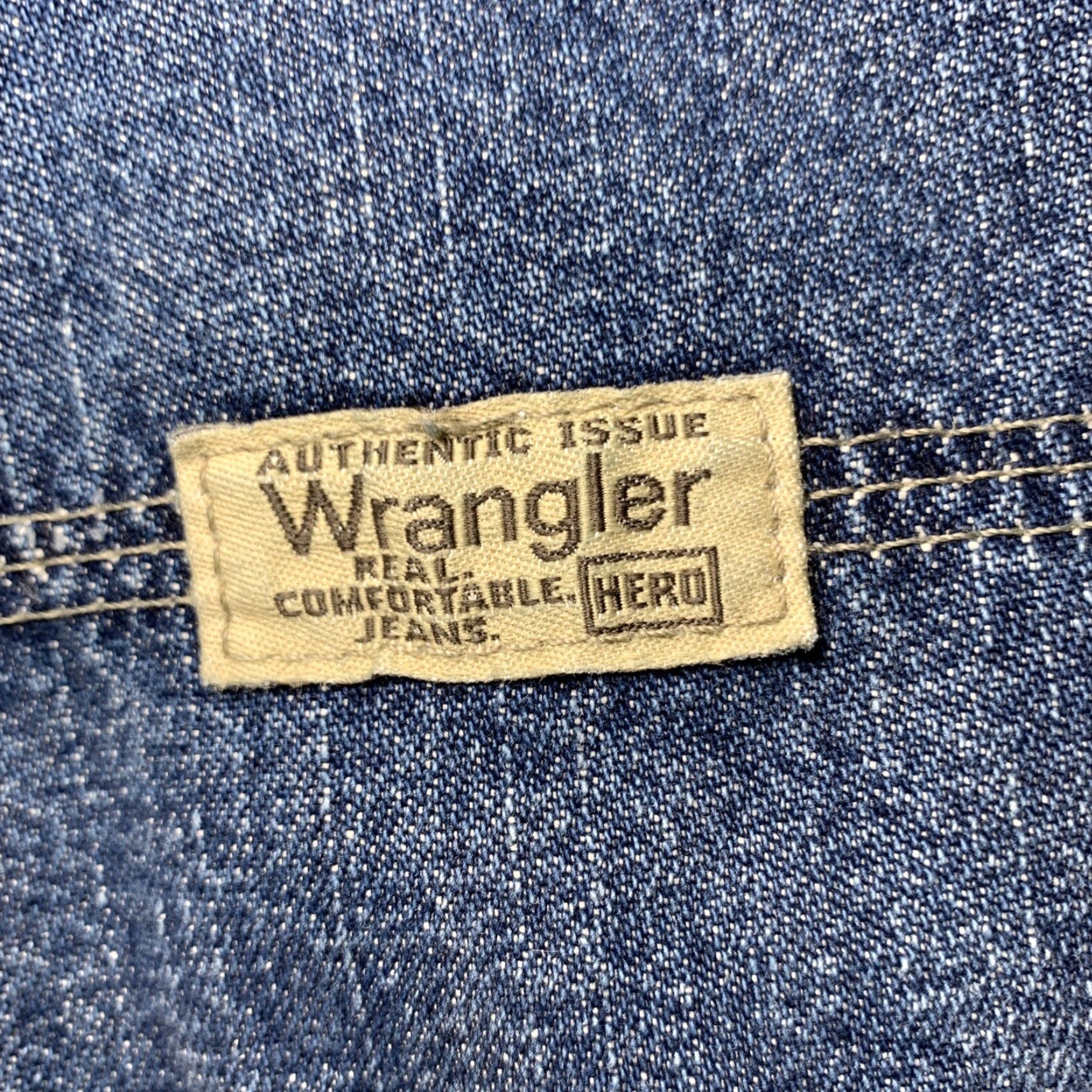 Wrangler VINTAGE Wrangler Carpenter Shorts Blue Jean Mens Size 42 Denim Work Cargo Hero Hammer Size US 42 / EU 58 - 8 Thumbnail