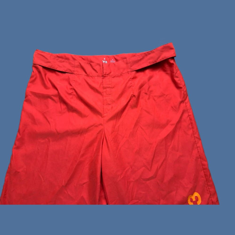 Y-3 Y-3 Yohji Yamamoto Adidas Logo Swim Shorts Trunks RED Men's XL FN5711 Size US 36 / EU 52 - 1 Thumbnail