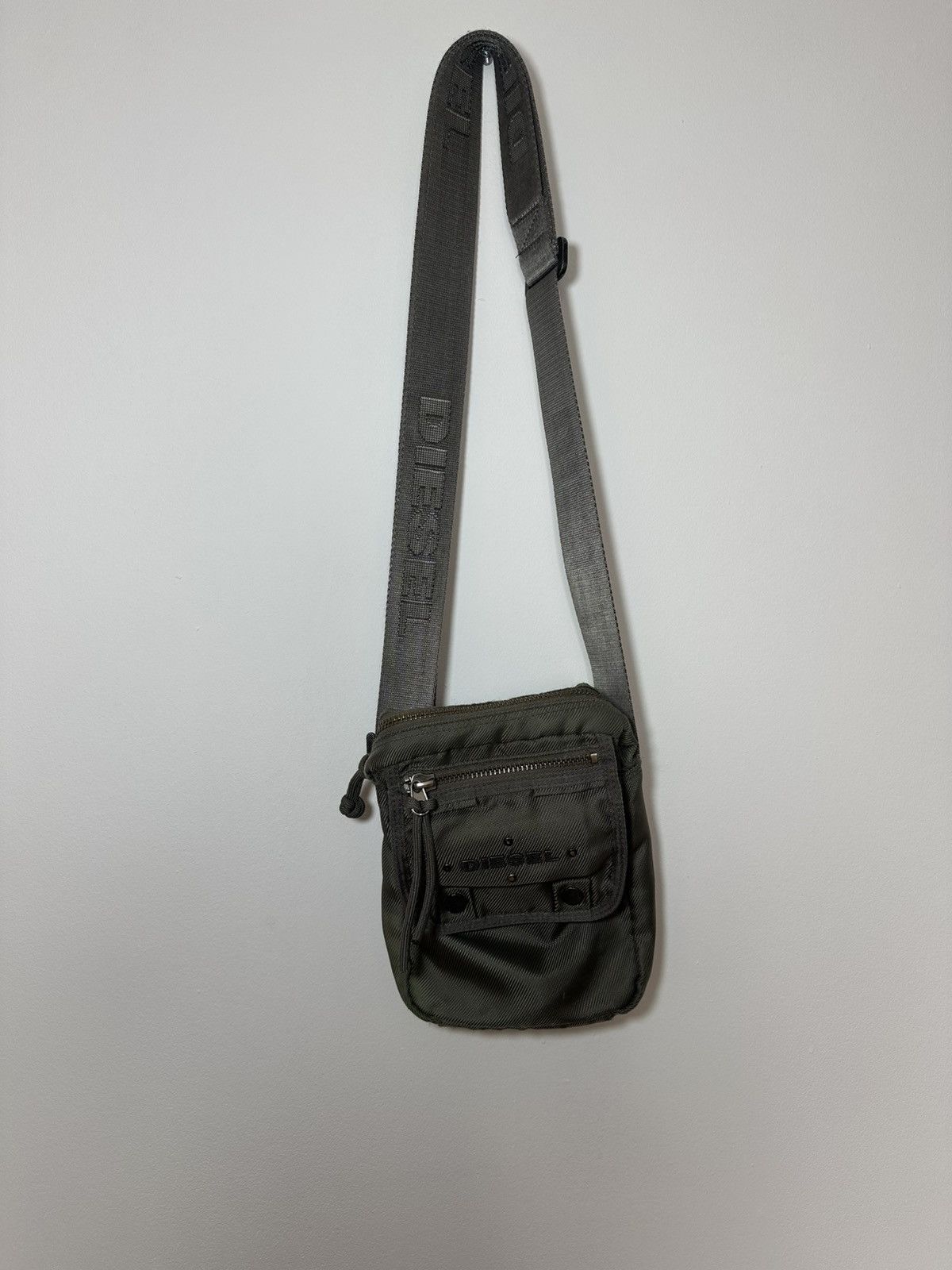 Diesel DIESEL Rare Crossbody Bag - Authentic Fabric Messenger BAG Size ONE SIZE - 10 Thumbnail
