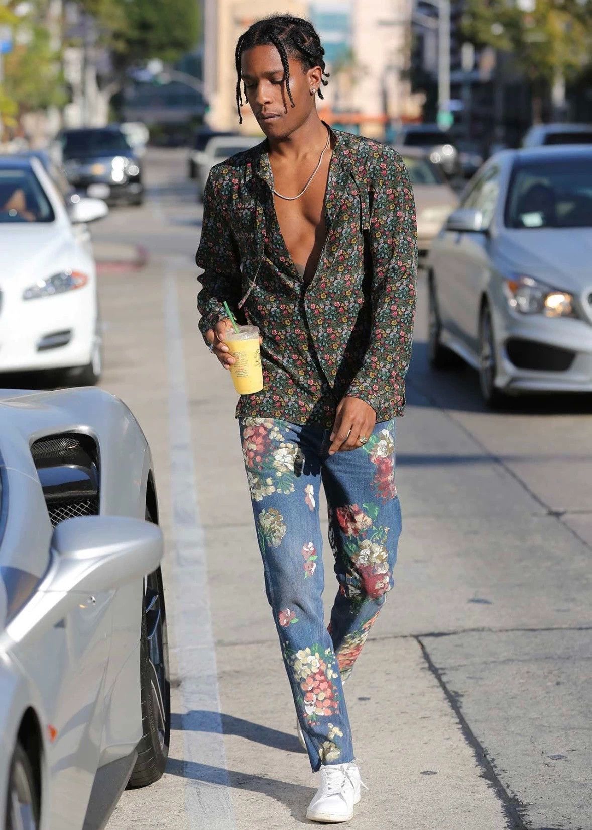Gucci Gucci 17ss floral archive jeans Size US 31 - 9 Thumbnail