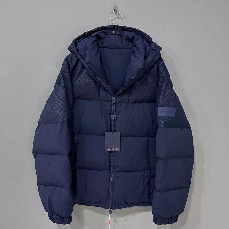 Louis Vuitton louis vuitton blue logo puffer jacket-dmc Size US XXL / EU 58 / 5 - 1 Thumbnail