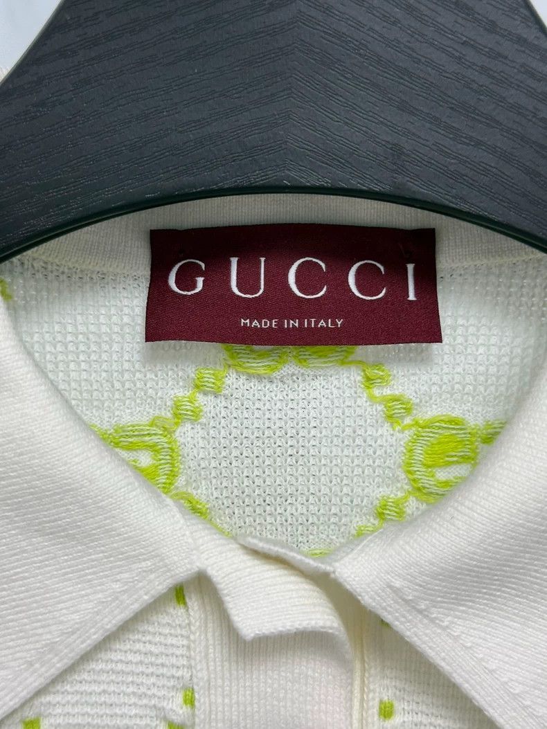 Gucci Gucci New old flower full print green and white color bloc Size XS / US 0-2 / IT 36-38 - 2 Thumbnail