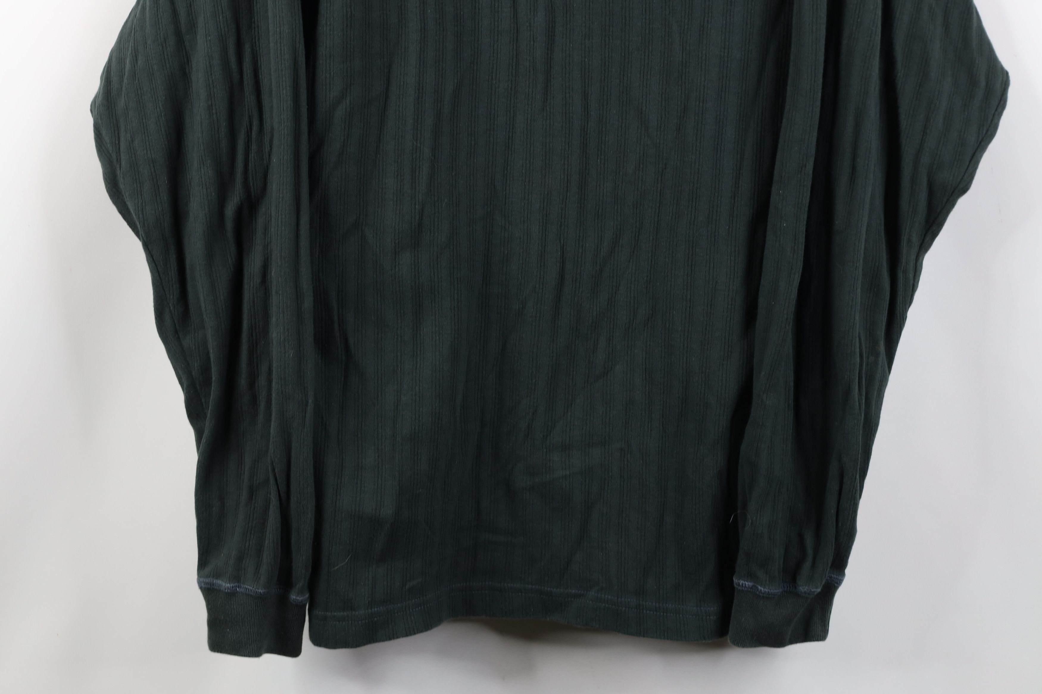 Vintage Vintage 90s Streetwear Knit Long Sleeve Henley T-Shirt Size US L / EU 52-54 / 3 - 3 Thumbnail