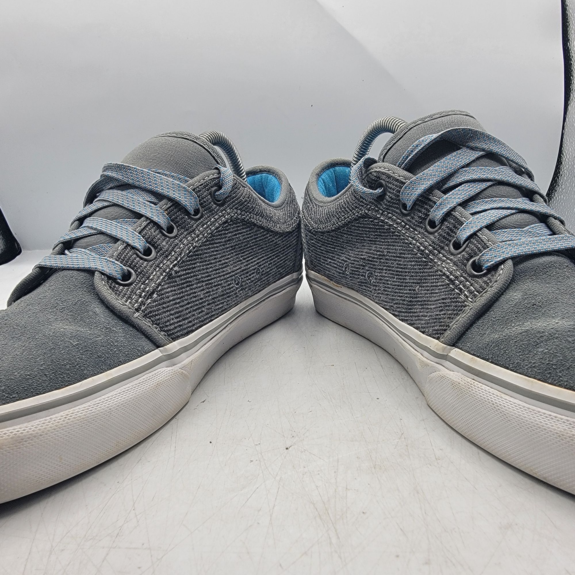 Vans Vans Chukka Low Mens 7.5 Gray Blue Sneaker Shoes Skateboardi Size US 7.5 / EU 40-41 - 3 Thumbnail