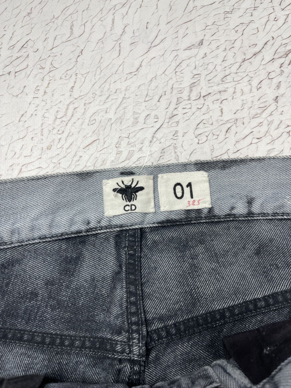 Christian Dior Monsieur Christian Dior 01 Tie Dye Boyfriend Jeans Gray Denim sz US6 Size 28" / US 6 / IT 42 - 12 Thumbnail