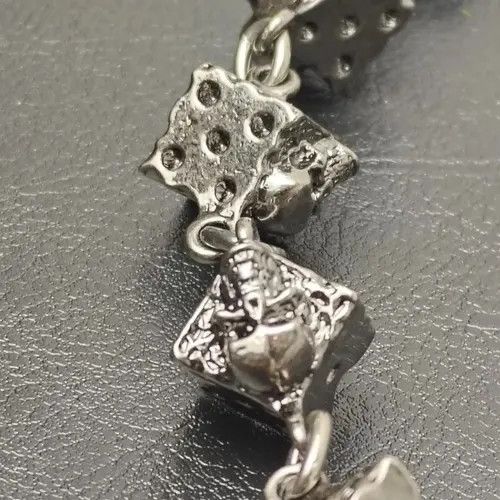 Japanese Brand 66cm Dice Skull Pant Chain Size ONE SIZE - 4 Thumbnail