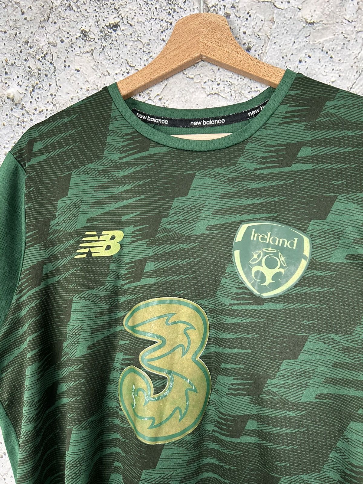 New Balance New Balance Ireland Soccer Jersey Football Retro Size US L / EU 52-54 / 3 - 3 Thumbnail