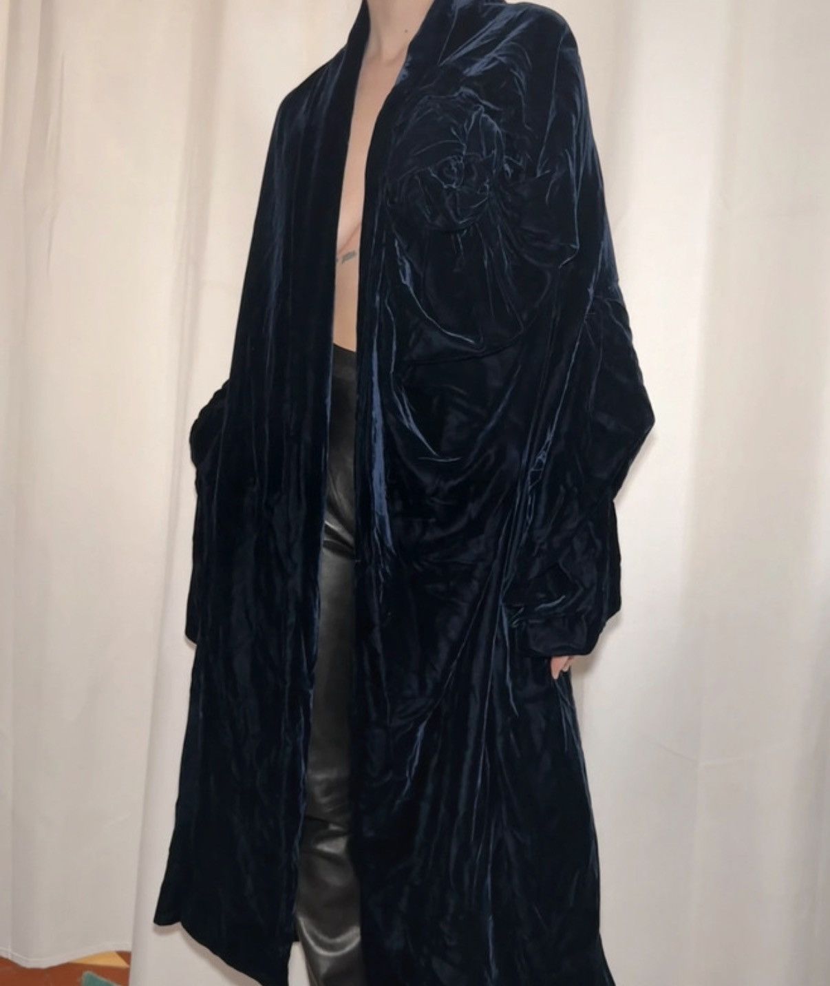 Comme des Garcons COMME des GARÇONS Runway Kimono Fall/Winter 1991 Archive Size M / US 6-8 / IT 42-44 - 2 Thumbnail