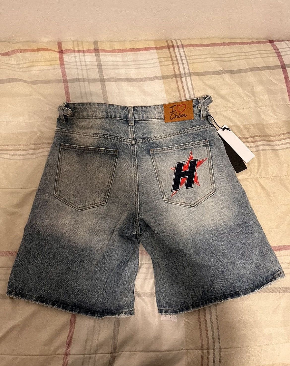 HMDD HMDD H-STAR CRYSTAL JORTS Size Large Size US 36 / EU 52 - 2 Thumbnail