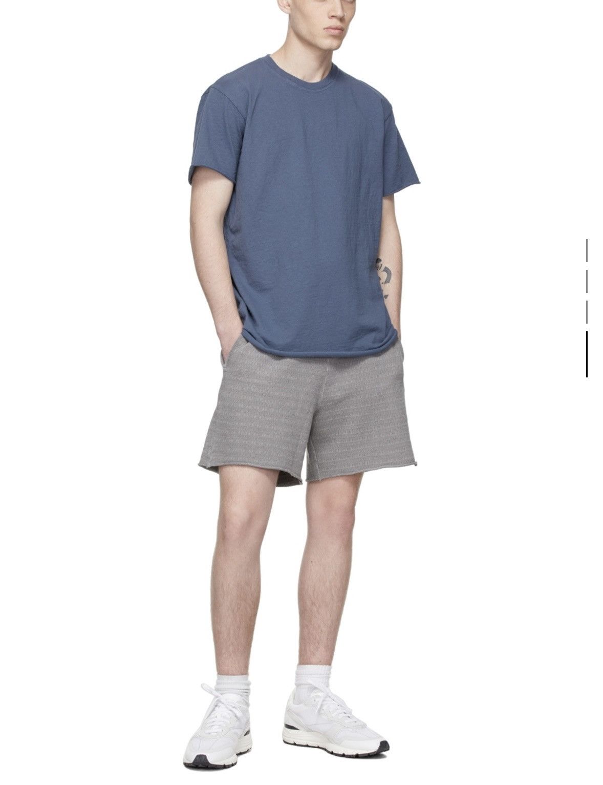 John Elliott Retail $300 John Elliott Grey Cotton Shorts Size US 32 / EU 48 - 1 Thumbnail
