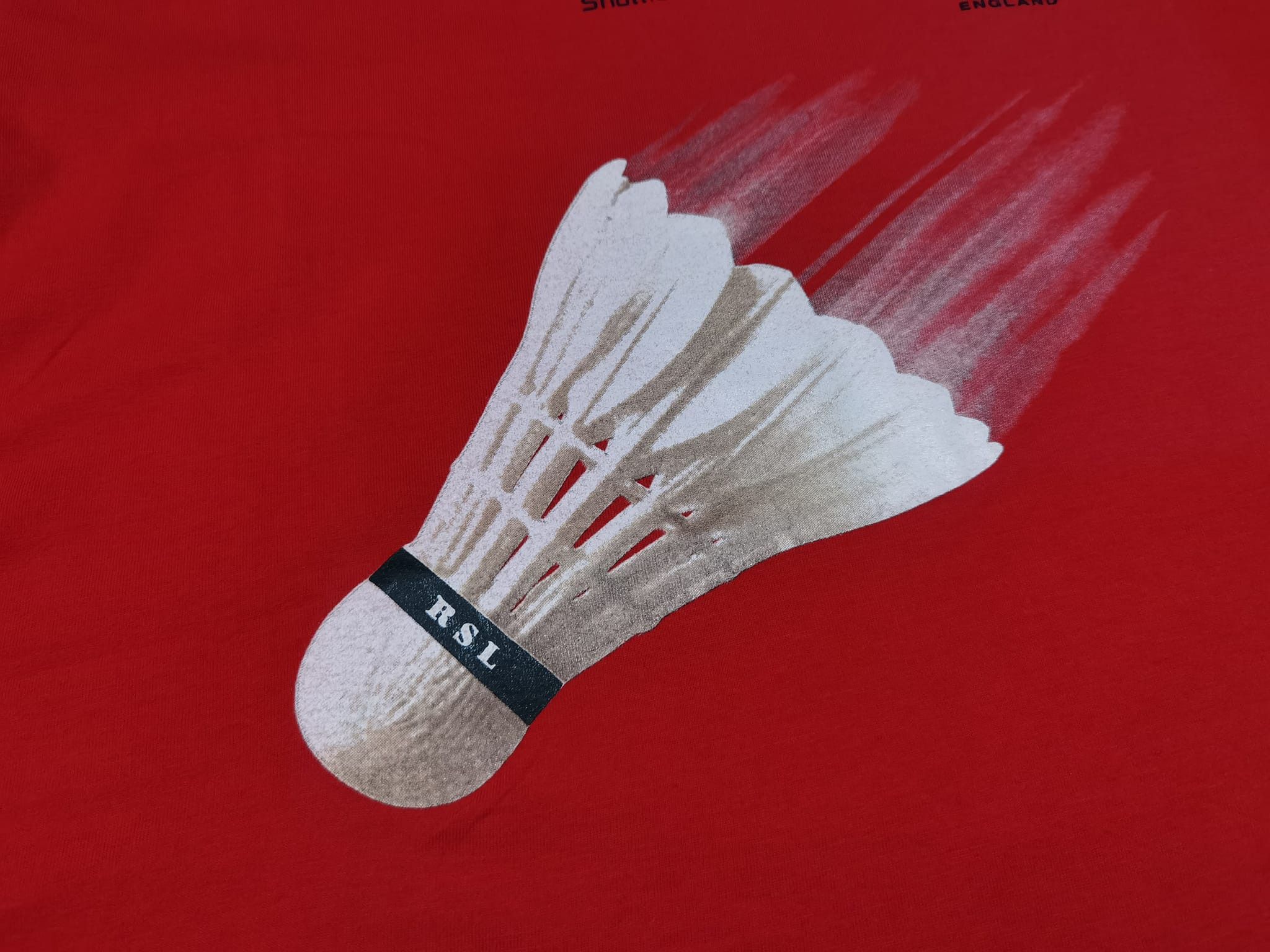 Japanese Brand NOS R S L England shuttlecock tee XS 2189 Size US XS / EU 42 / 0 - 5 Thumbnail
