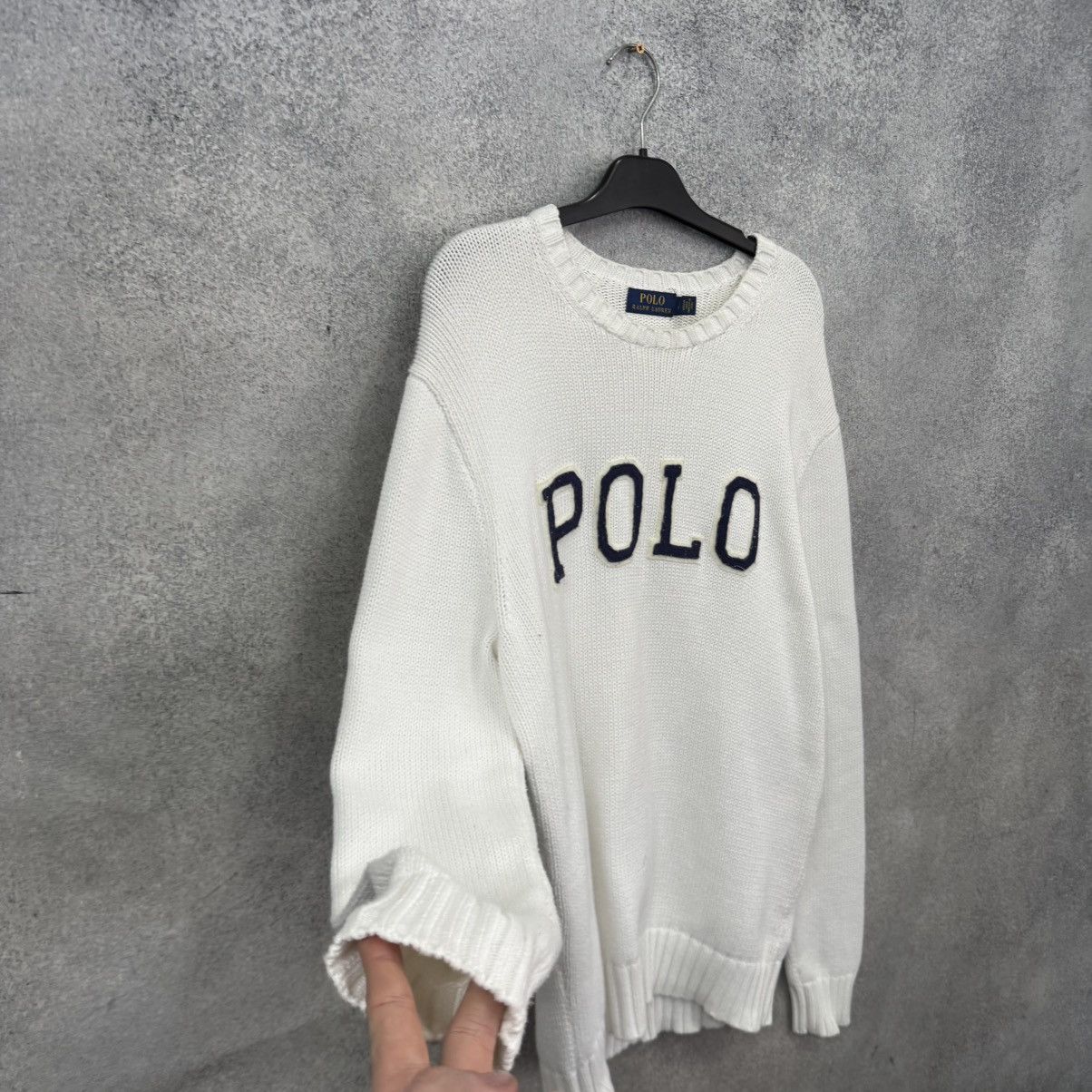 Polo Ralph Lauren Vintage Polo Ralph Lauren Sweater Big Logo Knit Size US S / EU 44-46 / 1 - 4 Thumbnail