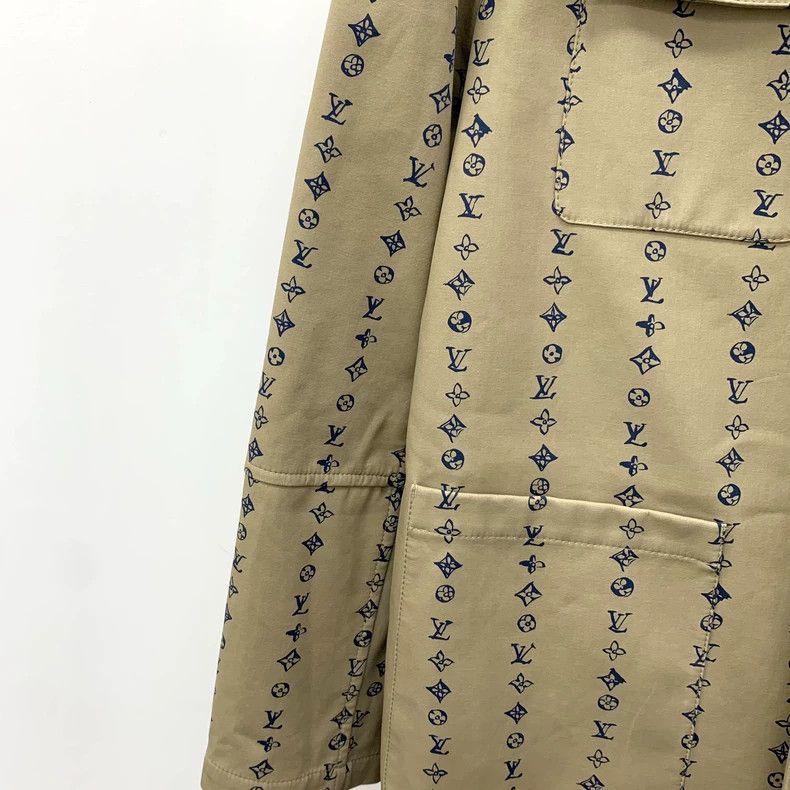 Louis Vuitton Louis Vuitton 22 brown logo presbyopic striped cotton lape Size US M / EU 48-50 / 2 - 4 Thumbnail
