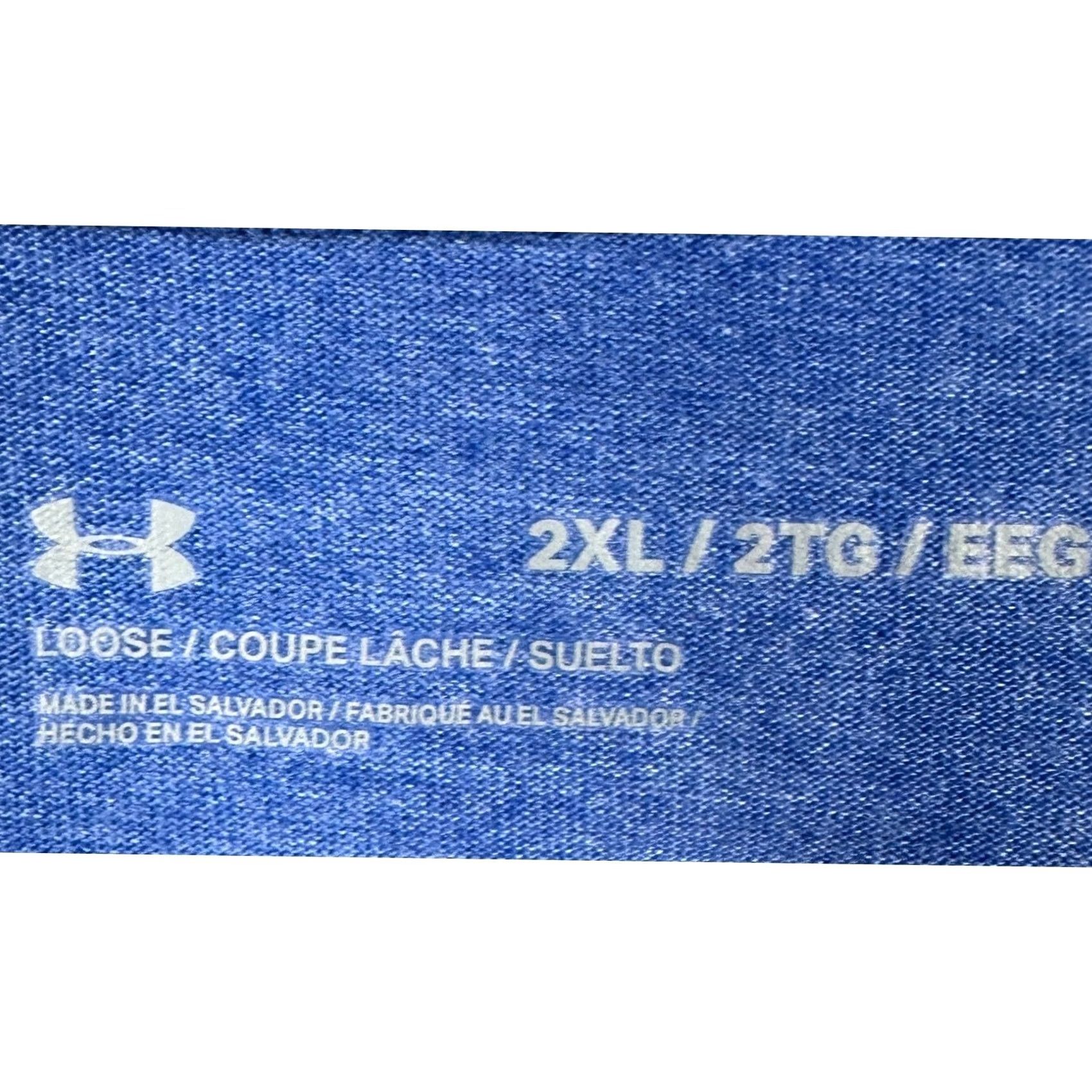 Under Armour VINTAGE Seton Hall Pirates T-Shirt Tee Mens 2XL Blue Short Sleeve Under Armour NEW Size US XXL / EU 58 / 5 - 4 Thumbnail