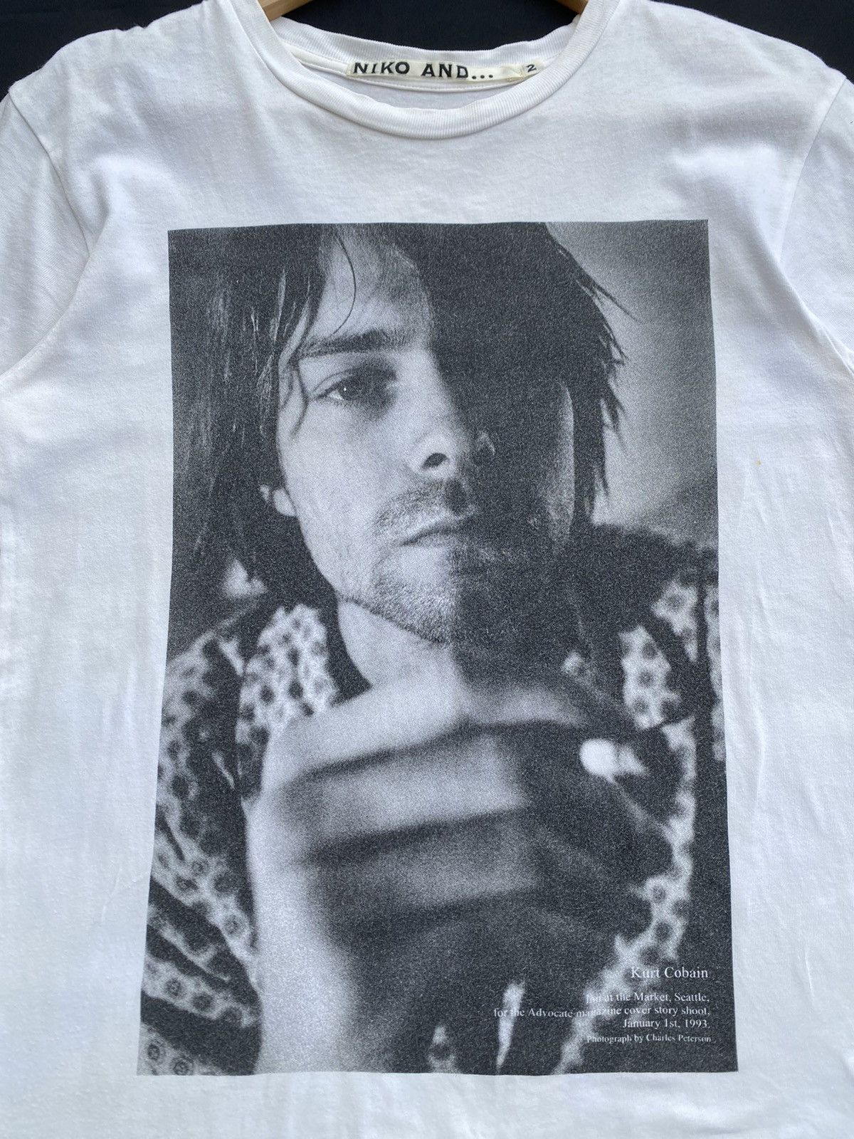 Japanese Brand Rare Vtg Niko and x Kurt Cobain Printed Tshirt Size US S / EU 44-46 / 1 - 6 Thumbnail