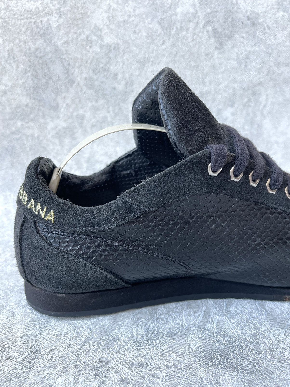 Dolce & Gabbana Vintage Dolce & Gabbana Archival Crystal DG Sneakers 37 Y2K Size US 7 / IT 37 - 14 Thumbnail