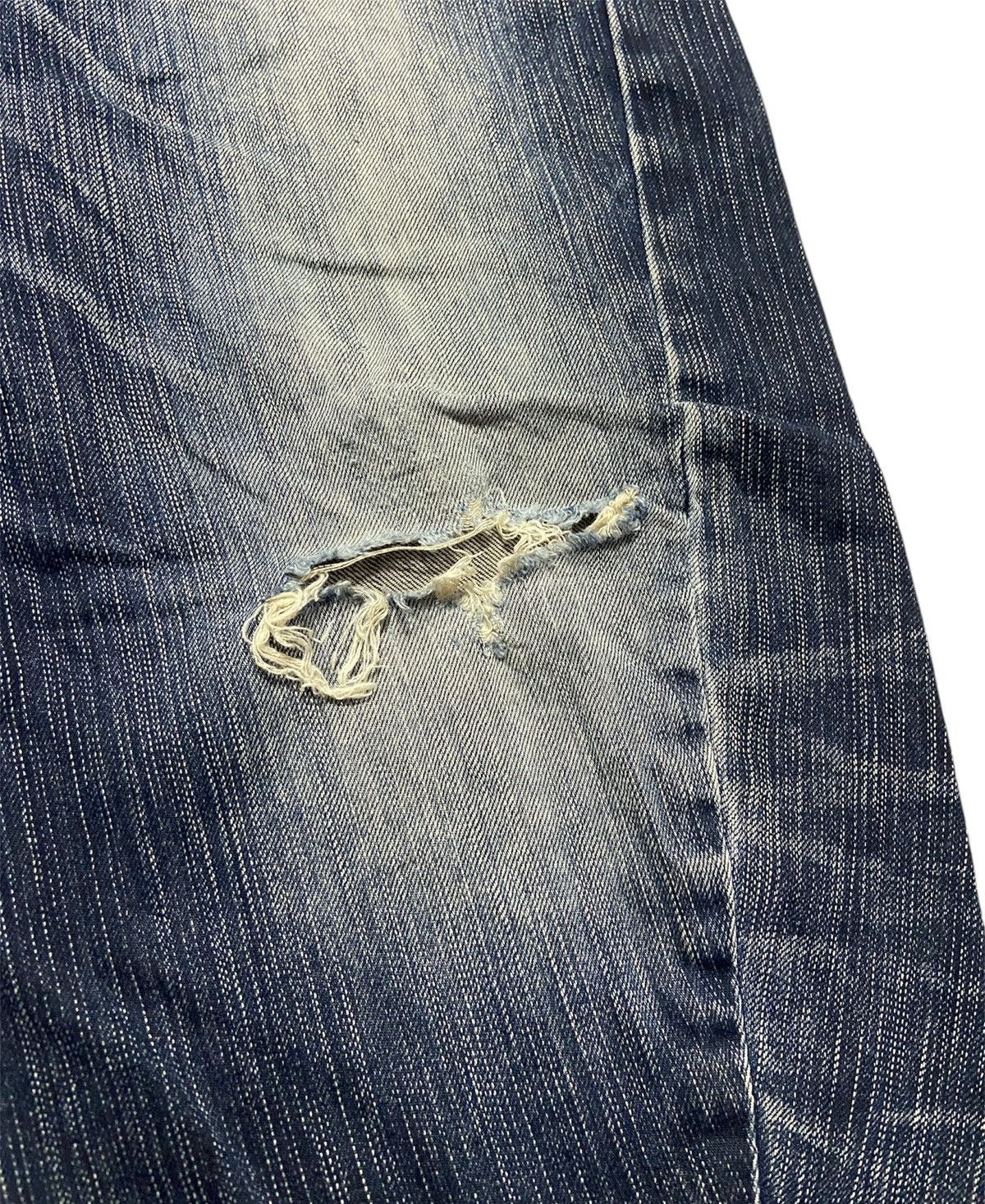 Edwin × Japanese Brand Rare Vintage Y2K Edwin XV-Function Twisted Leg Size US 34 / EU 50 - 11 Thumbnail