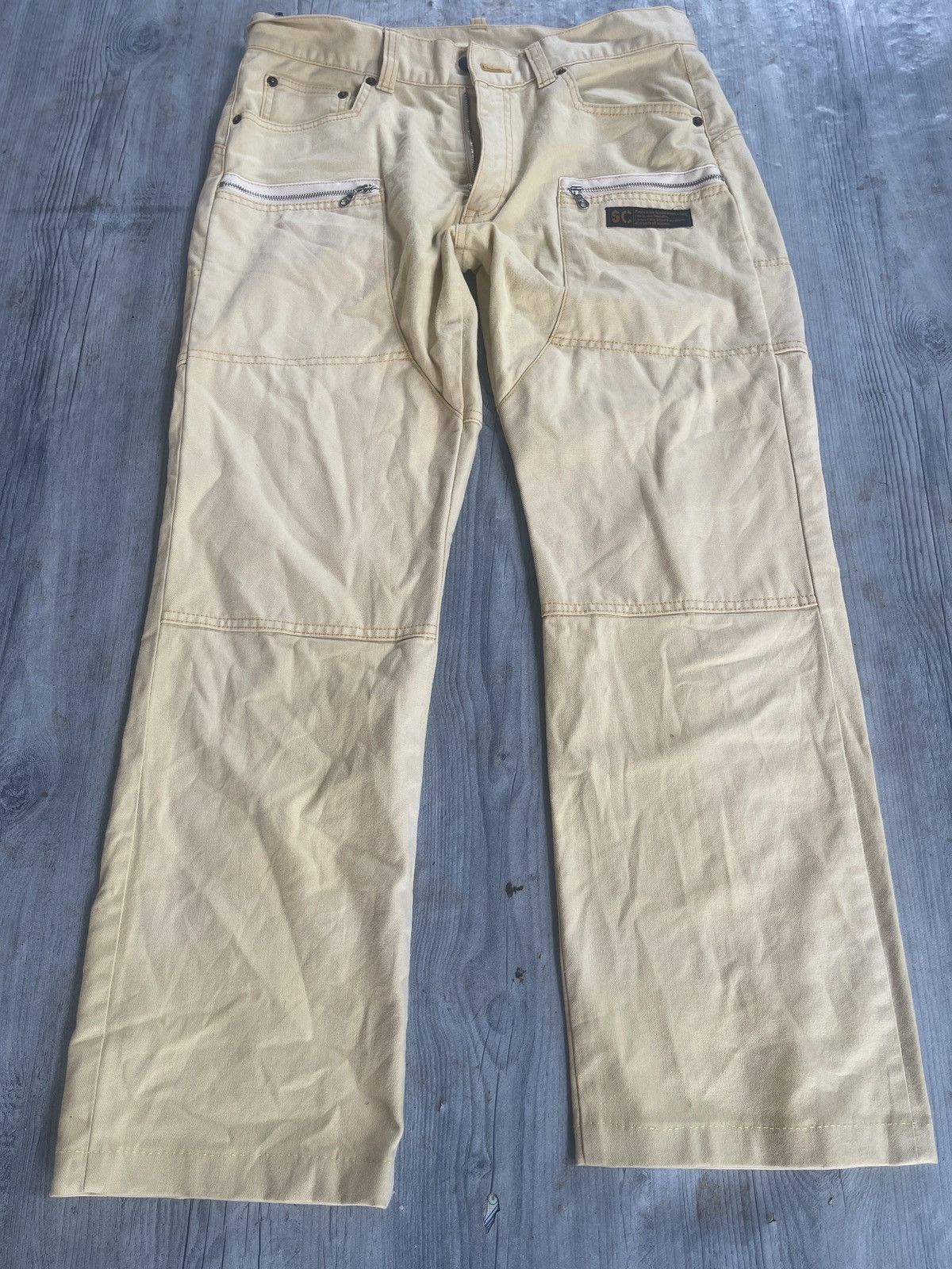 Japanese Brand × Vintage Lupo de mare sina cova workwear doubleknee Size US 31 - 2 Thumbnail