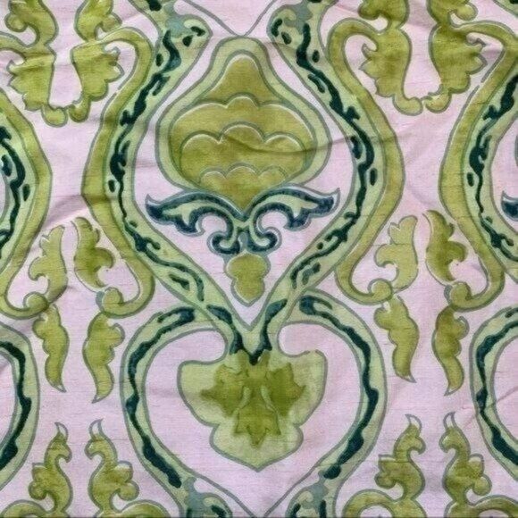 J.Crew J. Crew Fresco Paisley Green & Pink Silk Shift Mini Dress Sz Size XS / US 0-2 / IT 36-38 - 4 Thumbnail