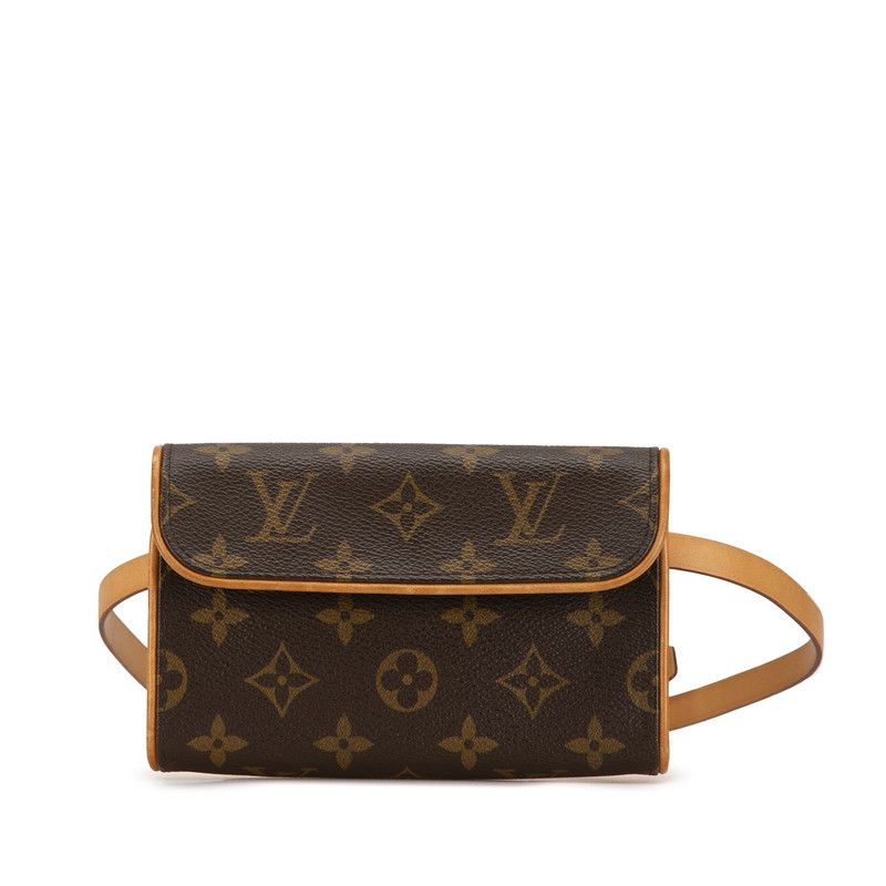 Louis Vuitton Louis Vuitton Louis Vuitton Monogram Pochette Florentine Waist Bag M51855 Canvas Belt Bag M51855 in Very Good Condition Size ONE SIZE - 1 Thumbnail