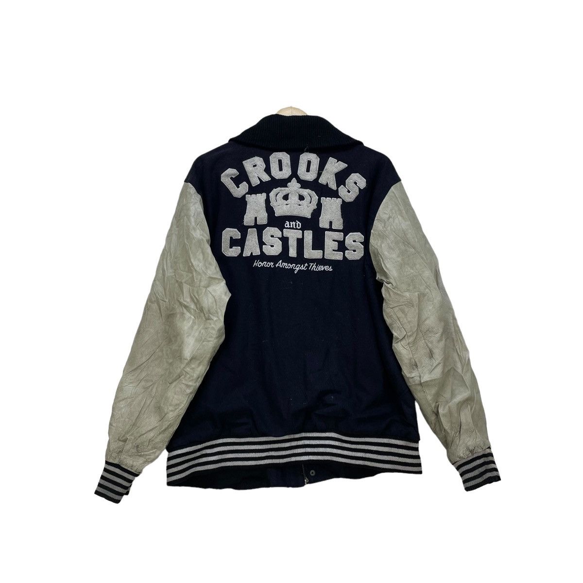 Crooks & Castles Japanese Brand Crook And Gastles Varsity Jacket Size US L / EU 52-54 / 3 - 2 Thumbnail