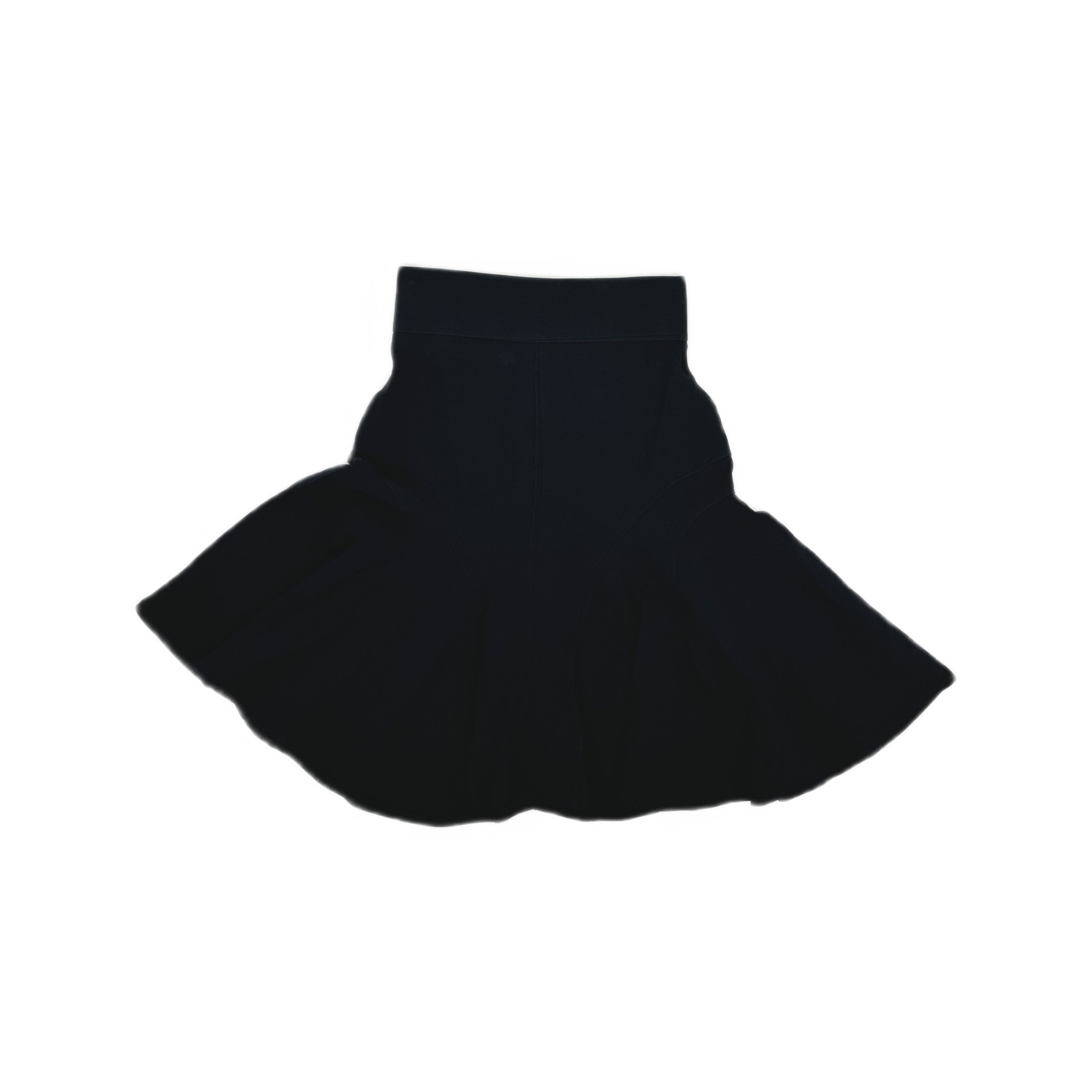 Givenchy Givenchy Black Mini Skirt Size 34 Size 25" / US 0 / IT 36 - 1 Thumbnail