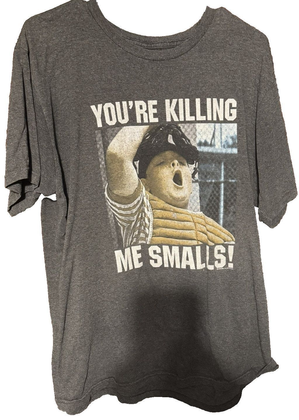 The Unbranded Brand The Sandlot Killing Me Smalls T-Shirt Men Sz XL (?) Gray Size US XL / EU 56 / 4 - 1 Thumbnail