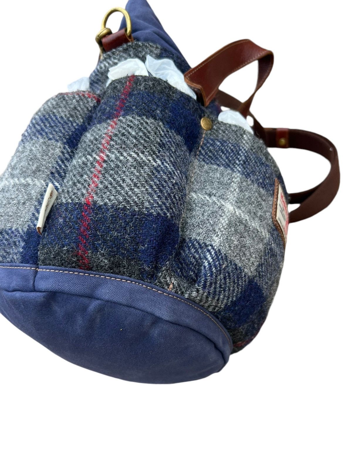 Harris Tweed Folna Japan X Harris Tweed Multi Pocket 2 Way Bag Size ONE SIZE - 16 Thumbnail