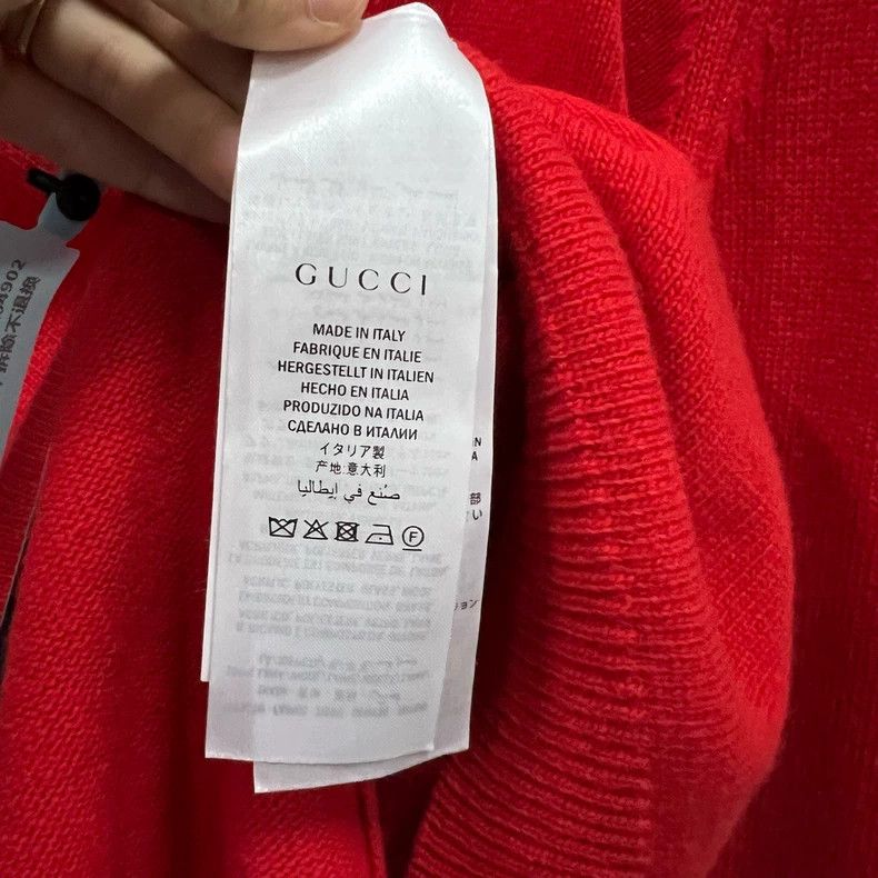 Gucci Gucci Co-branded New Yanki Gemstone-decorated Knitwear 2502 Size US M / EU 48-50 / 2 - 4 Thumbnail