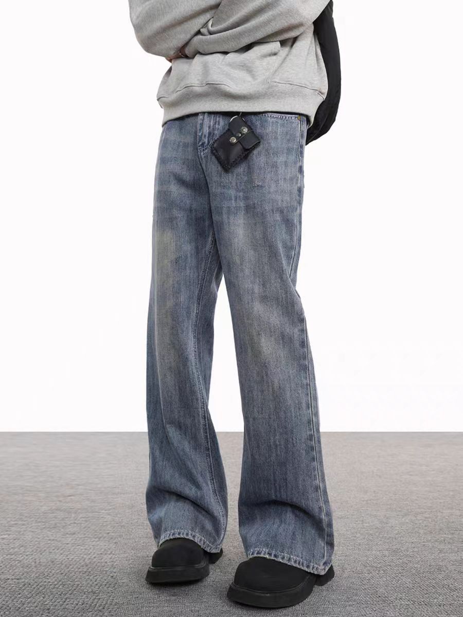 Japanese Brand × Jean Washed micro flare vintage casual jeans Size US 32 / EU 48 - 2 Thumbnail