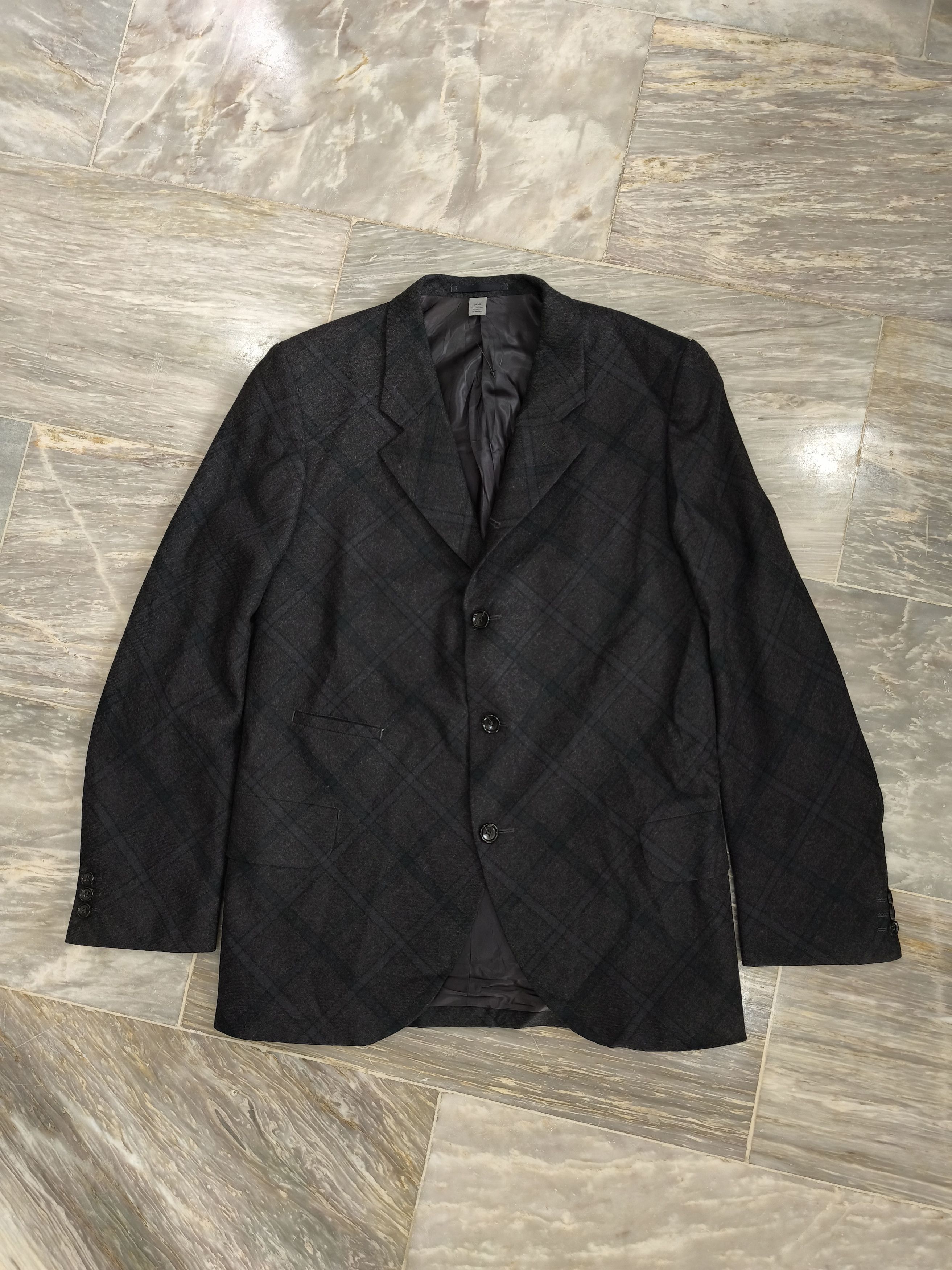 Comme des Garcons × H&M H&M x Comme des Garcons Checked Blazer Size 40R - 1 Thumbnail