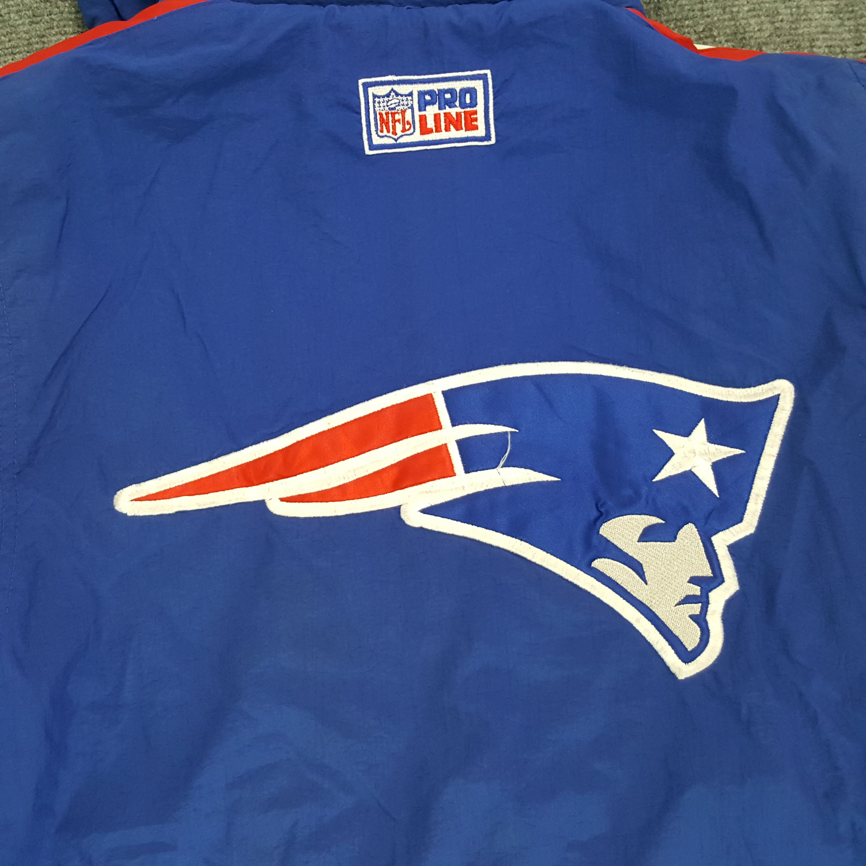 NFL × Vintage Patroits NFL American Football Team Hoodies Jacket Size US XL / EU 56 / 4 - 2 Thumbnail