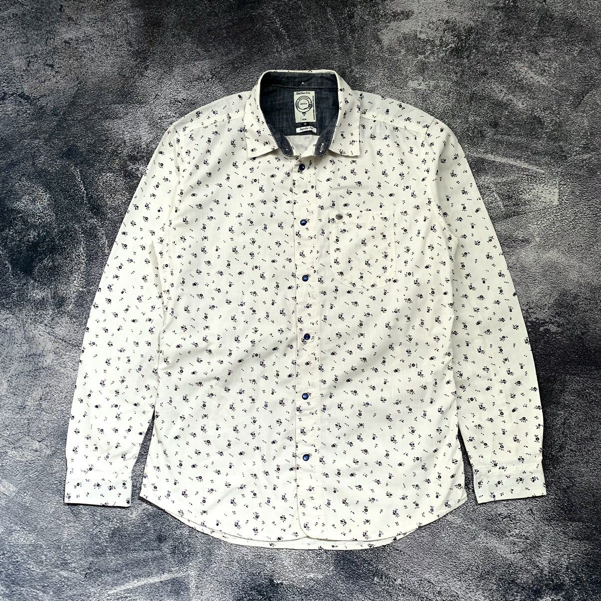 Diesel 🔥DIESEL FLOWER PRINT LONG SLEEVE SHIRT Size US M / EU 48-50 / 2 - 1 Thumbnail