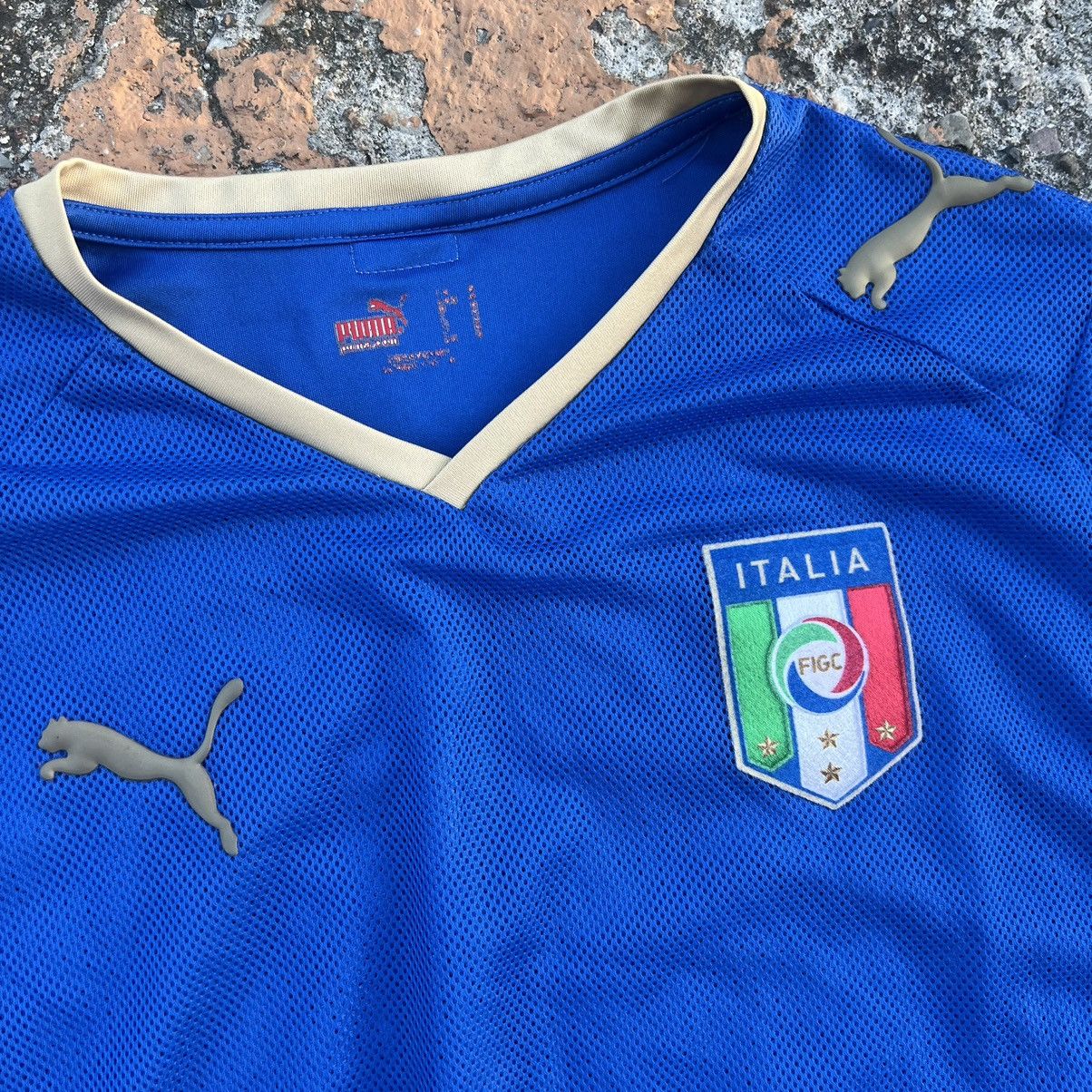 Puma × Vintage 🔷Vintage Puma Italy Soccer jersey🔷 Size US S / EU 44-46 / 1 - 4 Thumbnail