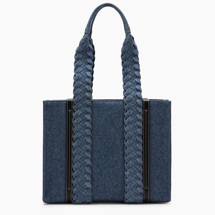 Chloe o1d2blof0824 Size : OS / Small Tote Bag in Blue Size ONE SIZE - 3 Thumbnail