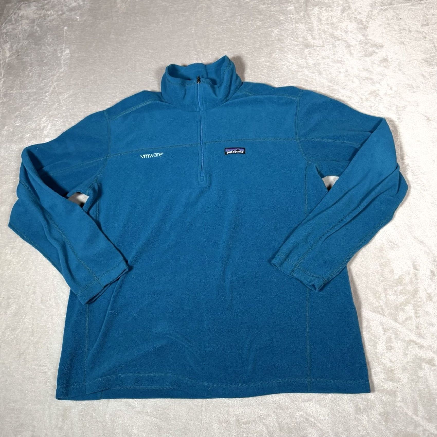 Patagonia Patagonia Jacket Mens Large Blue Fleece 1/4 Zip Pullover Outdoor Hiking Casual Travel Regular Climate Size US L / EU 52-54 / 3 - 2 Thumbnail