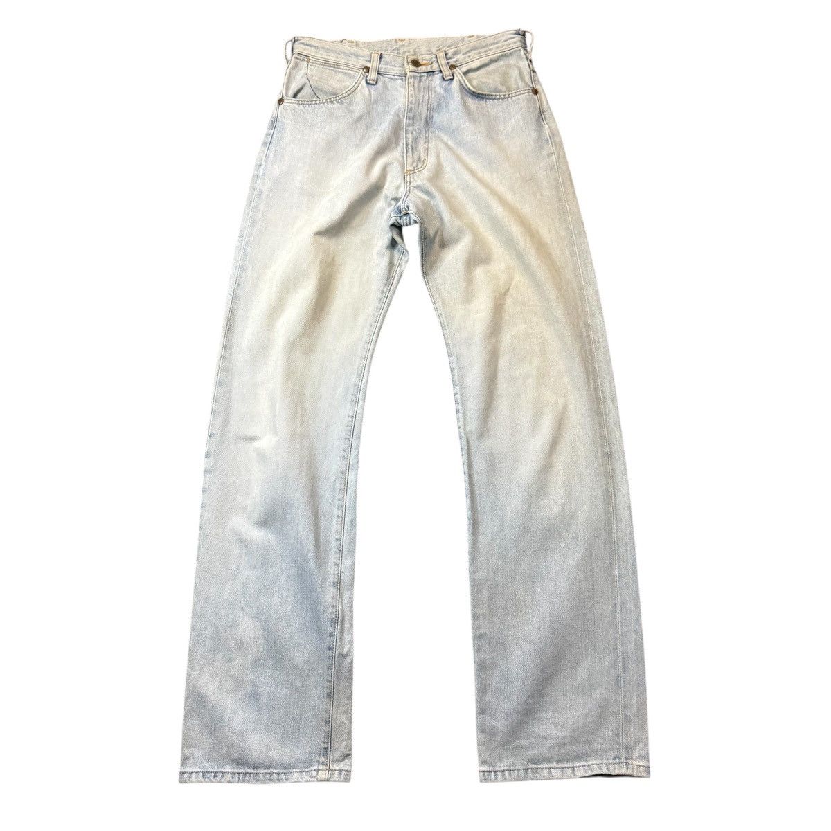 Vintage 🔥🇯🇵 80s Selvedge Denim Wrangler Light Wash Size US 31 - 1 Thumbnail